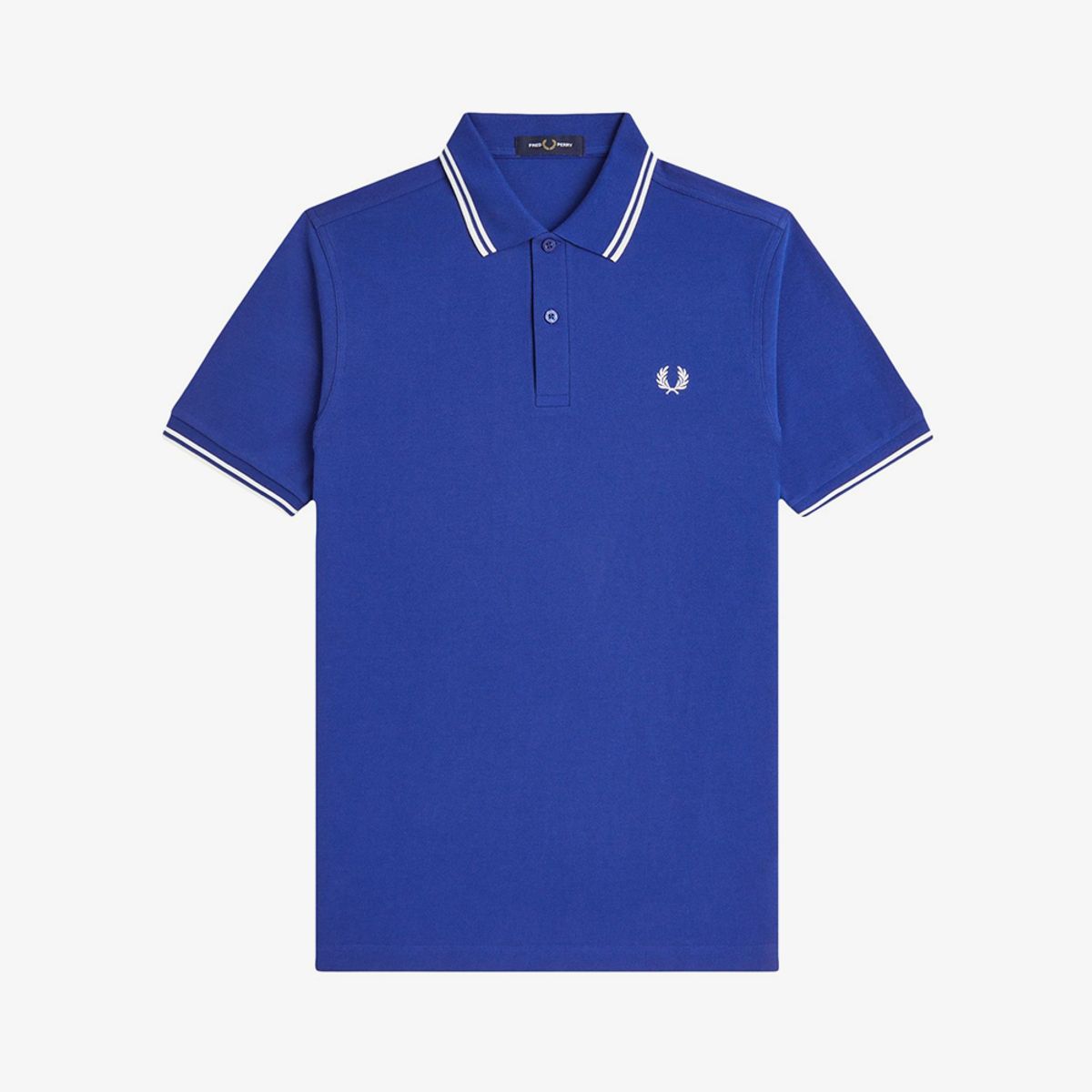 프레드페리(FRED PERRY) [M3600] 트윈 팁 프레드페리 셔츠 - 소호이클립스/스노우화이트 AFPM2613600-99A