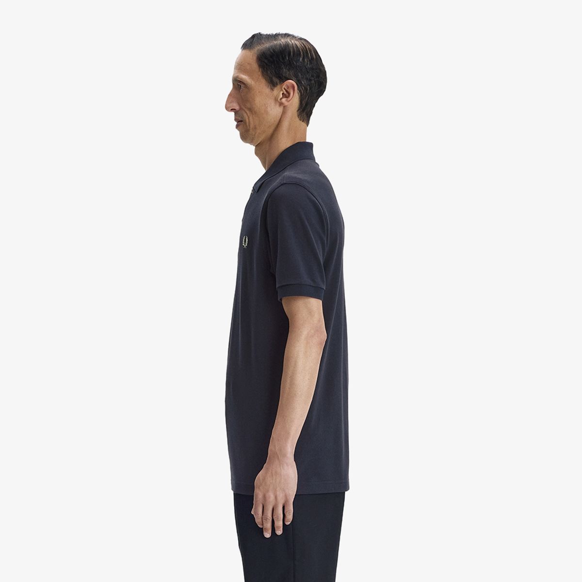 프레드페리(FRED PERRY) [M6000] 플레인 프레드페리 셔츠 - 네이비/시그래스 AFPM2616000-T73