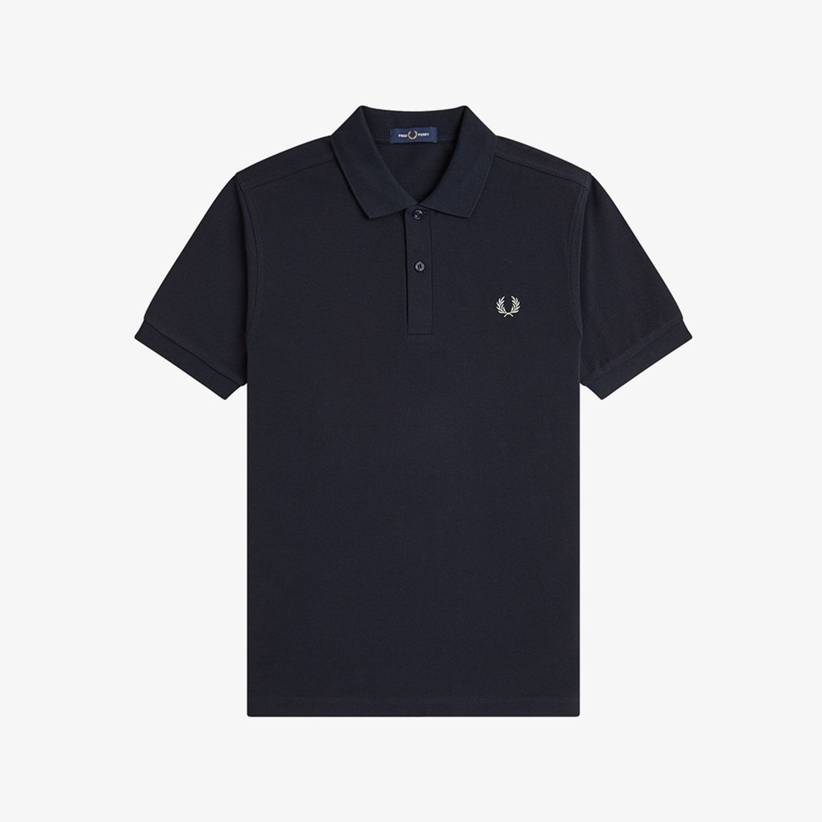 프레드페리(FRED PERRY) [M6000] 플레인 프레드페리 셔츠 - 네이비/시그래스 AFPM2616000-T73