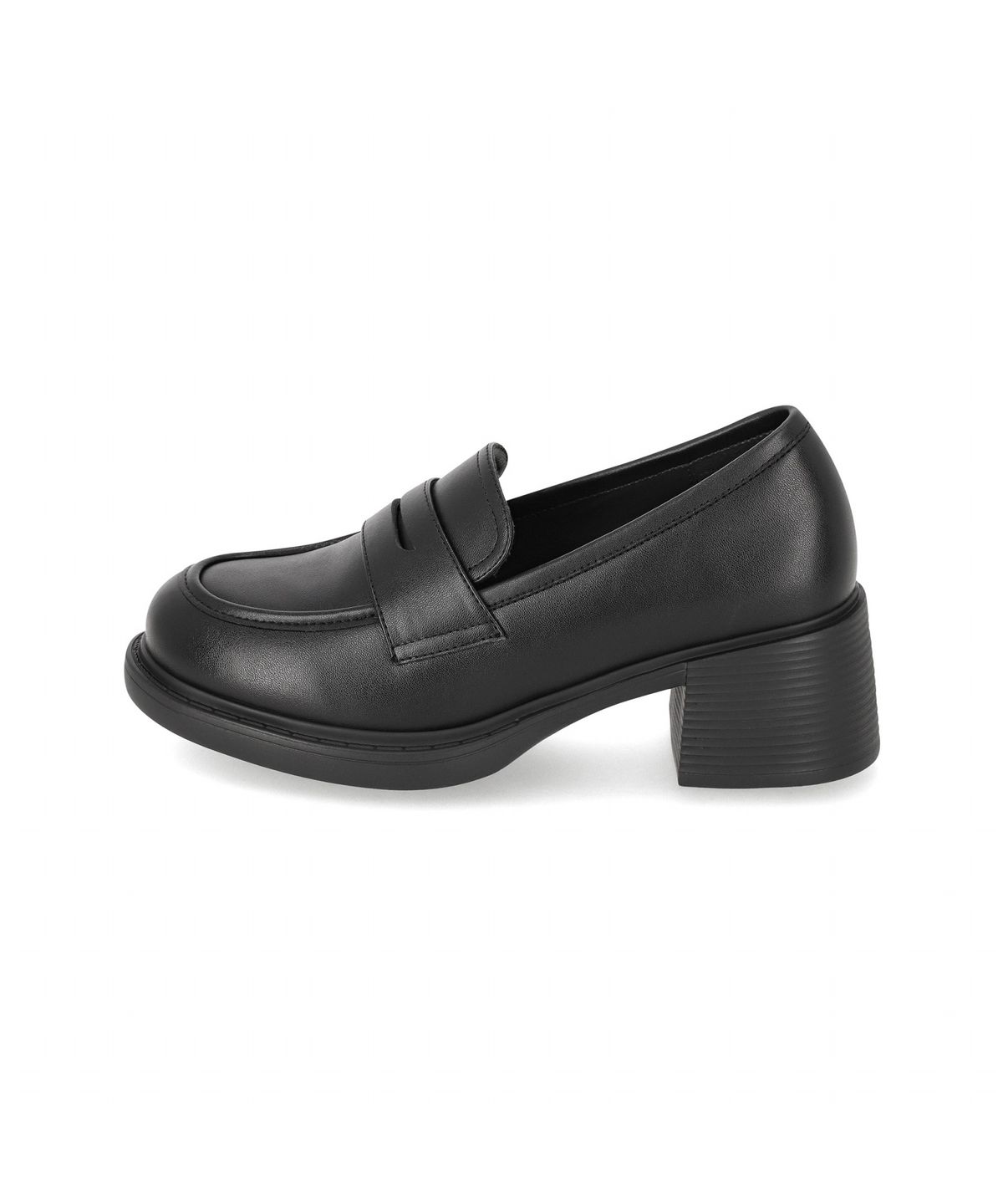 엘칸토(ELCANTO) 인텐스 여성 클래식 블록힐 페니로퍼 5.5cm LCWD51I613