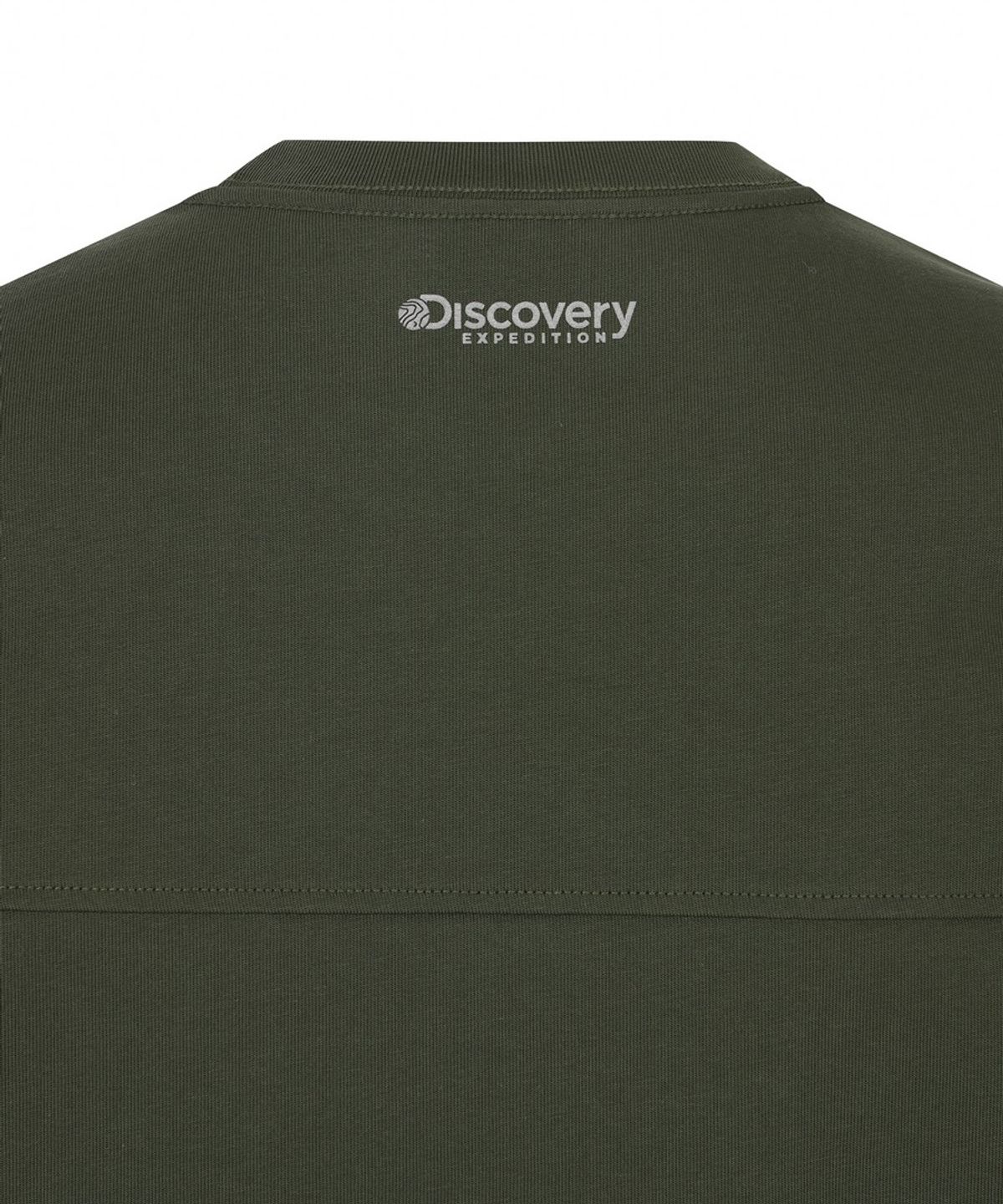 디스커버리 익스페디션(DISCOVERY EXPEDITION) 유니 헤비웨이트 스몰레터 반팔티셔츠 (D/KHAKI)