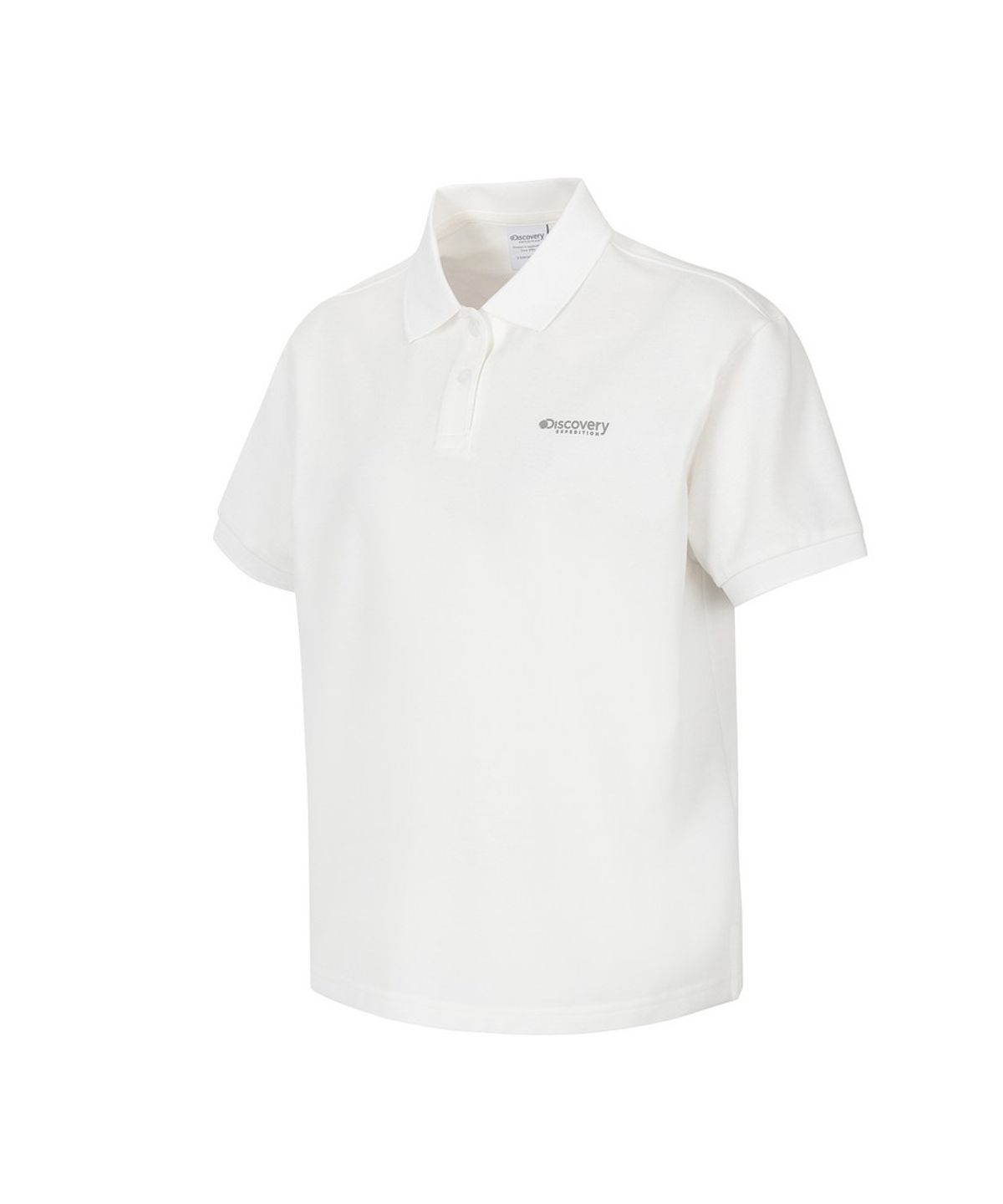 디스커버리 익스페디션(DISCOVERY EXPEDITION) 여성 세미크롭 카라티 (WHITE)