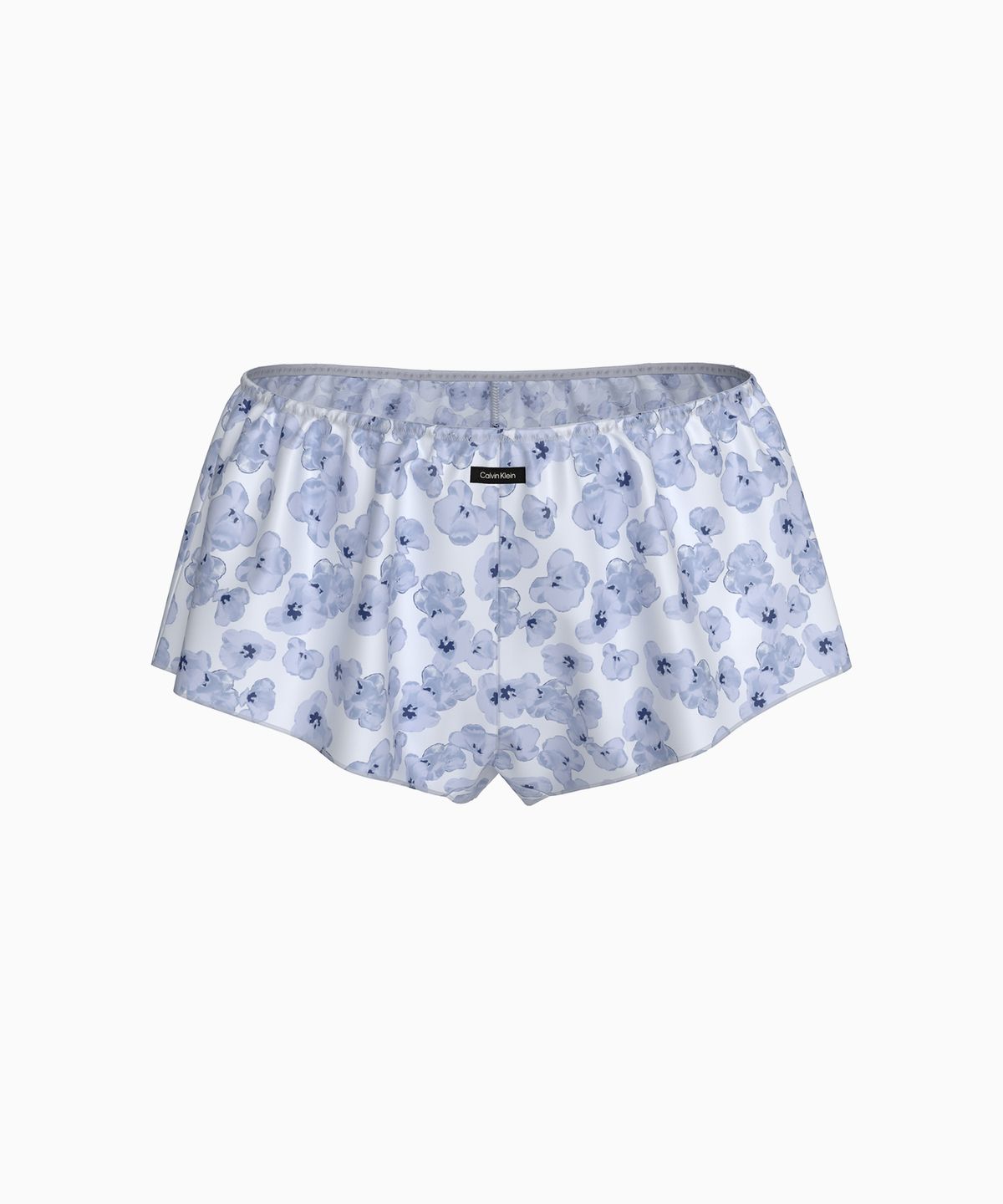 캘빈클라인 언더웨어(CALVIN KLEIN UNDERWEAR) 여성 시그니처 새틴 탭 쇼츠_QF8395OBR