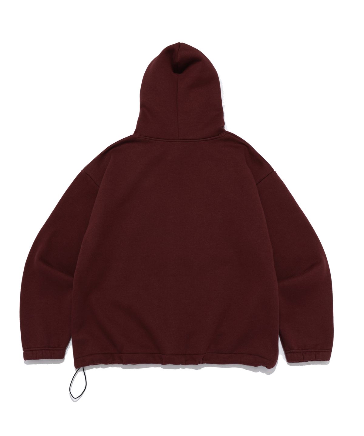 서울어패럴(SEOUL APPAREL) 서울 로고 스트링 후드 티셔츠 (블루/와인)