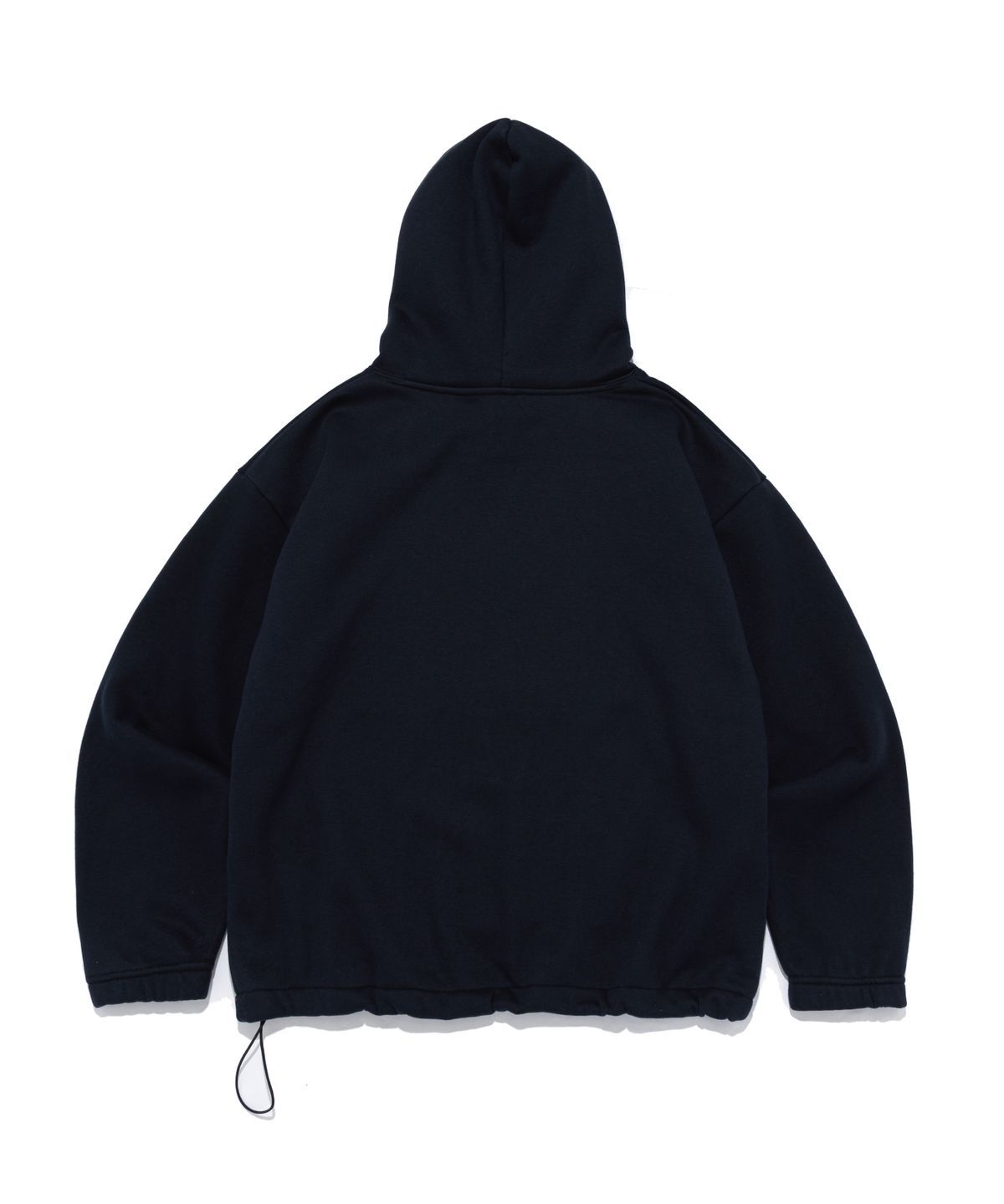 서울어패럴(SEOUL APPAREL) 서울 로고 스트링 후드 티셔츠 (네이비)