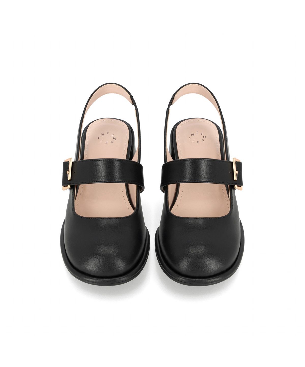 엘칸토(ELCANTO) 인텐스 여성 버클 메리제인 슬링백 5.5cm LCWO37I613