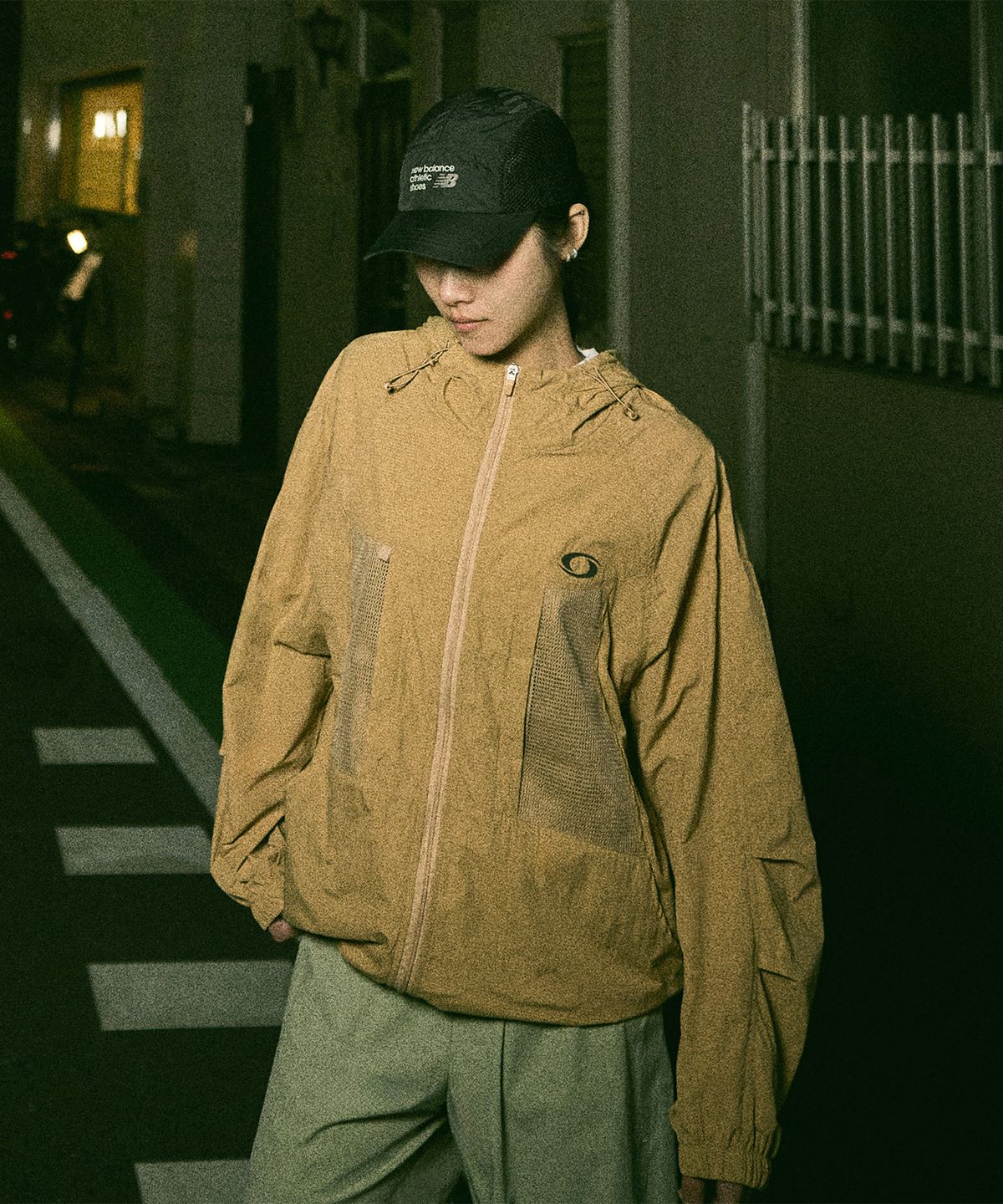 캠프사이드(CAMPSIDE) 스톰 윈드브레이커 자켓 CJK113 [BEIGE]