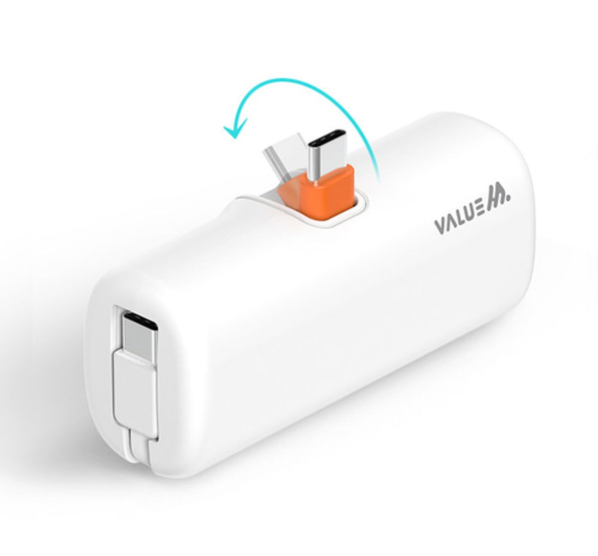 이레케이스앤굿즈(IRECASEGOODS) PD 20W 고속 도킹 보조배터리 5000mAh 듀얼 C&C 일체형