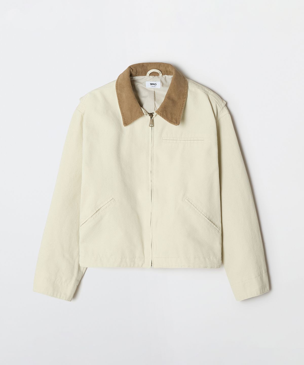 스파오(SPAO) 숏 워크 재킷_SPJJG23GY1