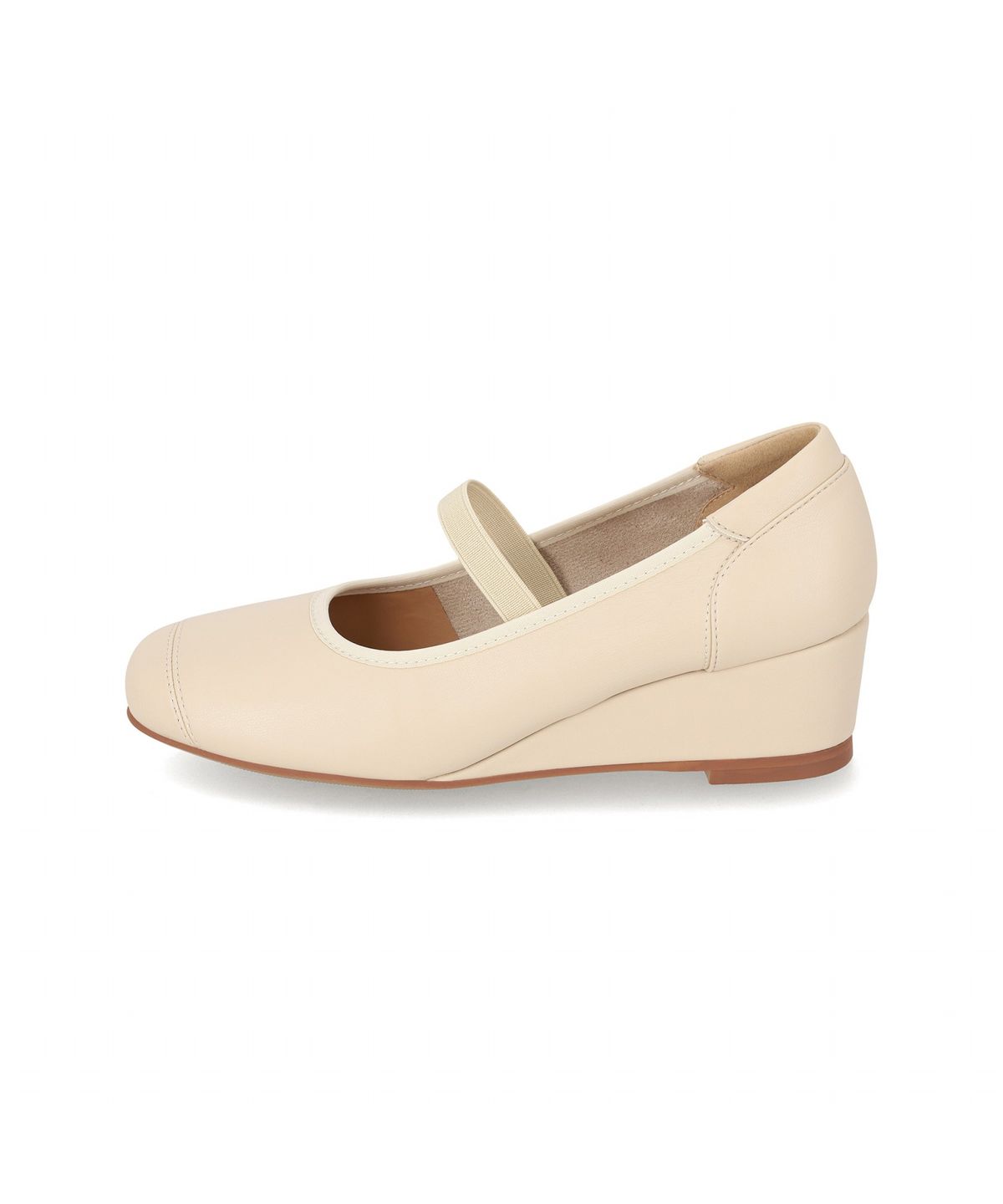엘칸토(ELCANTO) 인텐스 여성 엘라스틱 밴드 웨지 힐 5cm LCWD99I613
