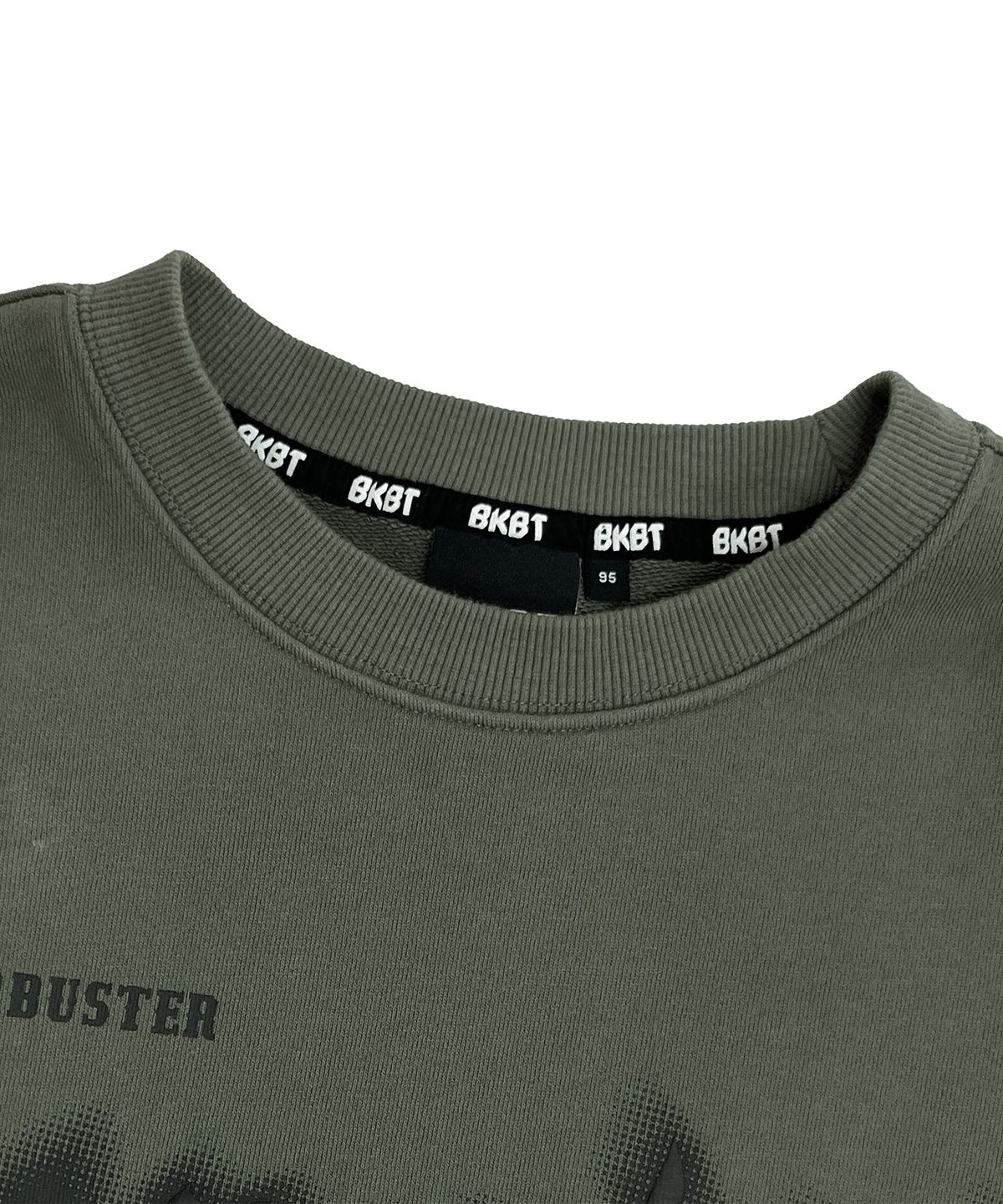 벙커버스터(BUNKERBUSTER) 디렉션 그라데이션 맨투맨 MQ1TU054_KHAKI