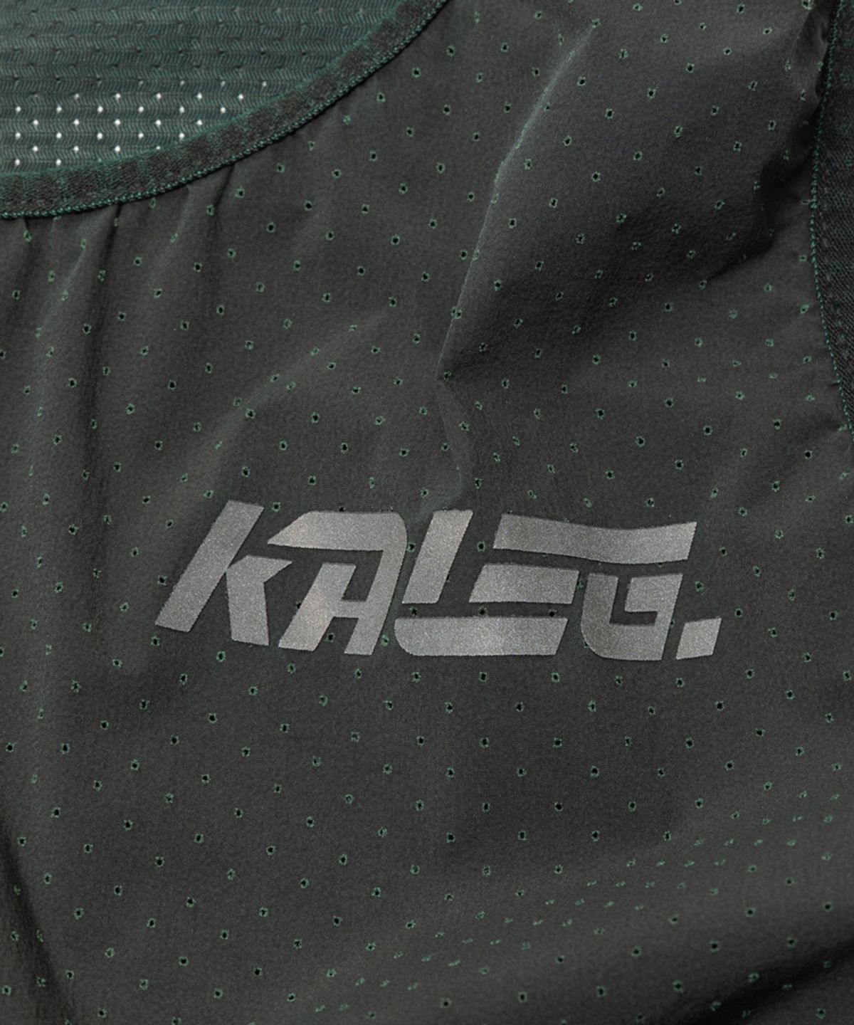 칼렉(KALEG) 워시드 에어블레이드 레이스 싱글렛 남성 (워싱 그린)