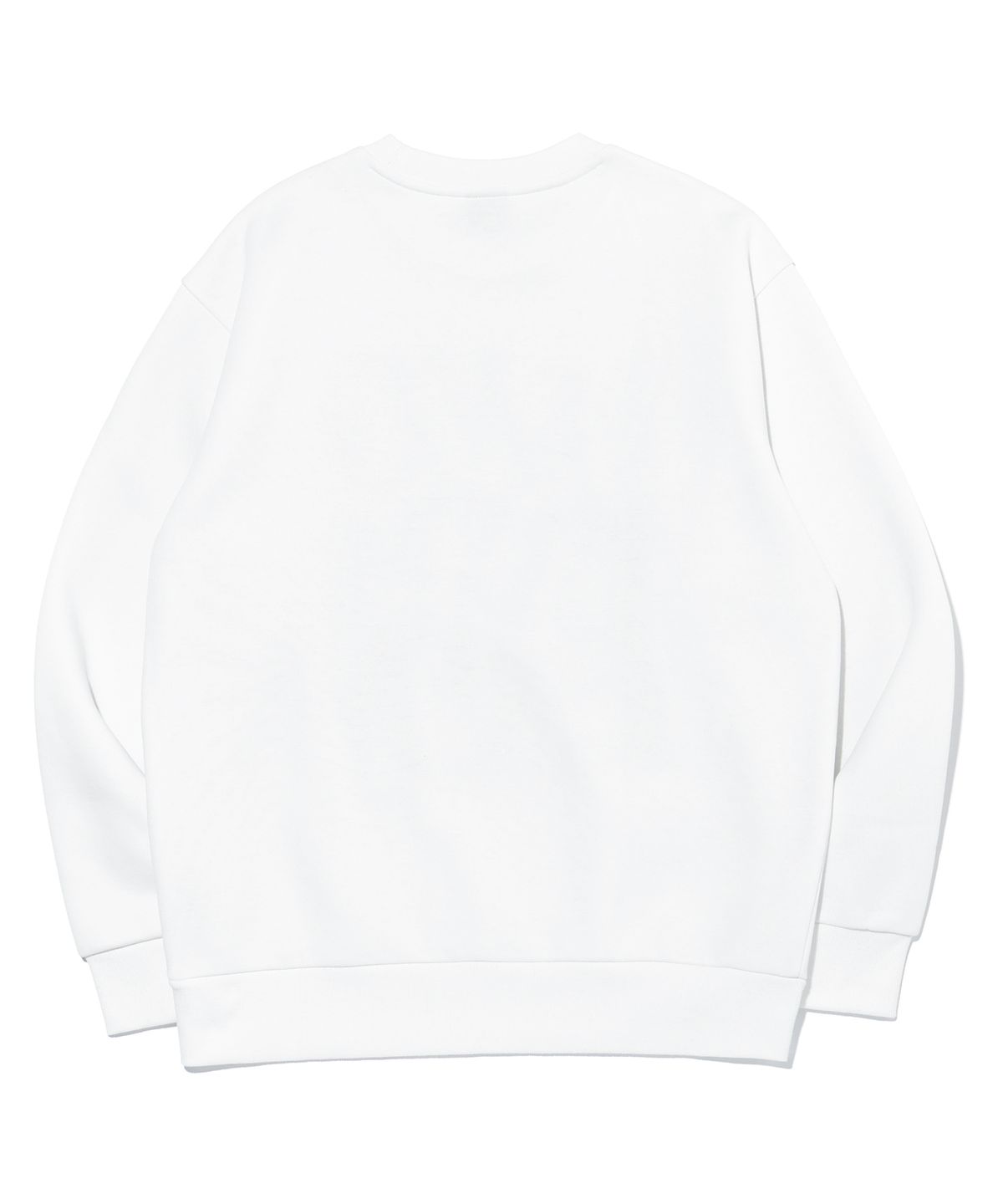 펜듈럼(PENDULUM) 블러 로고 오버핏 맨투맨 LQ6TU142_OFF WHITE