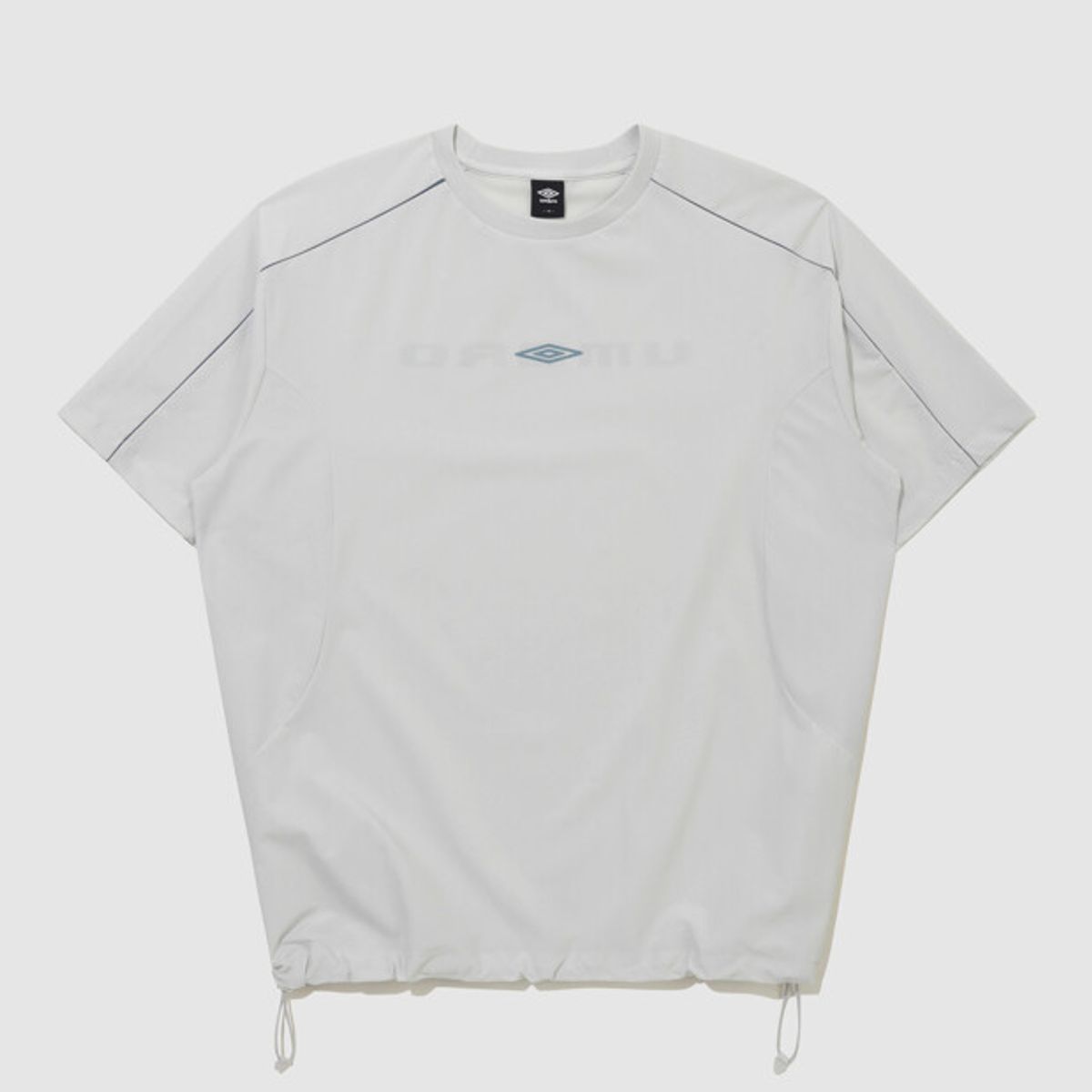 엄브로(UMBRO) 올라운드 스트레치 반팔 피스테 라이트 그레이 UR121SWT23