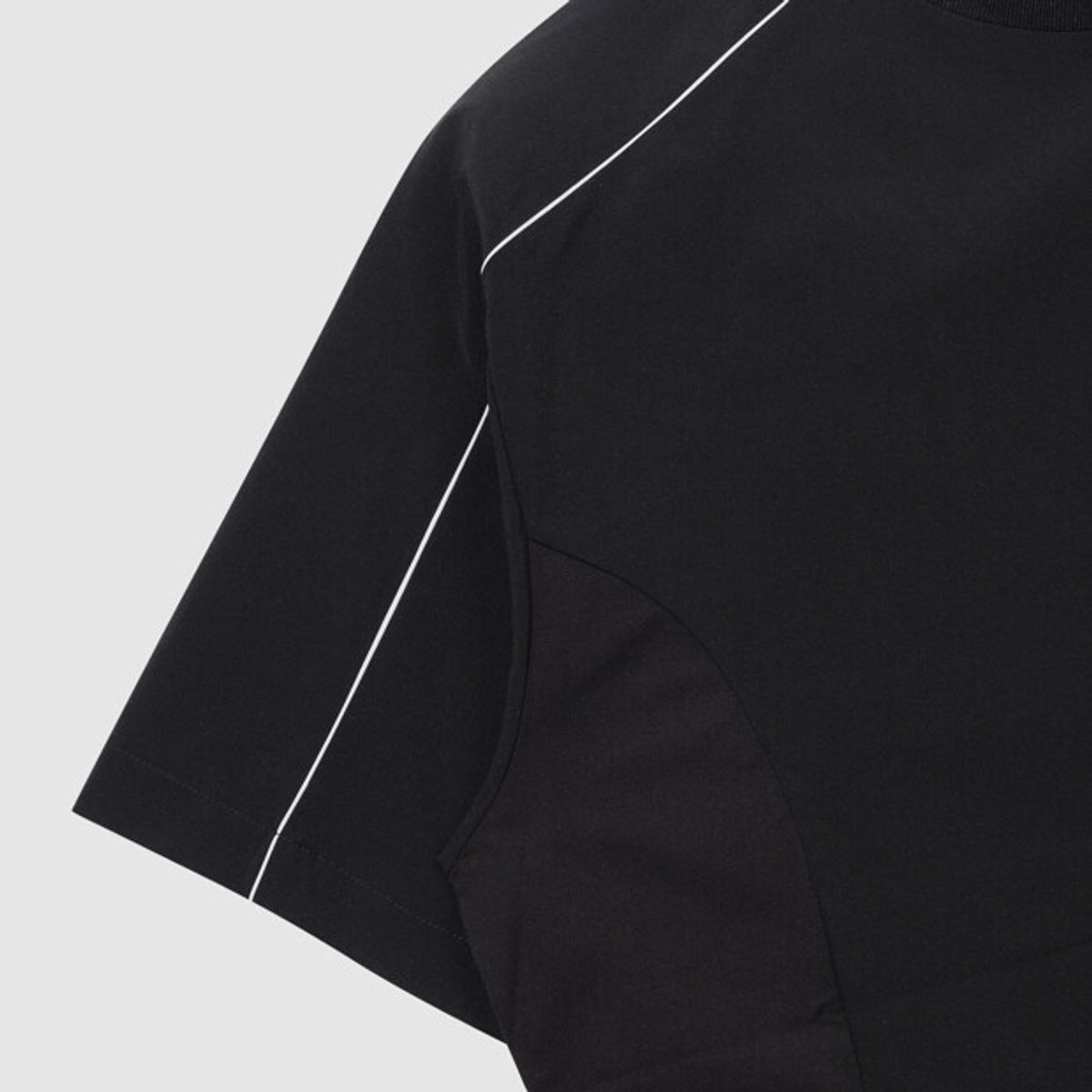 엄브로(UMBRO) 올라운드 스트레치 반팔 피스테 블랙 UR121SWT23