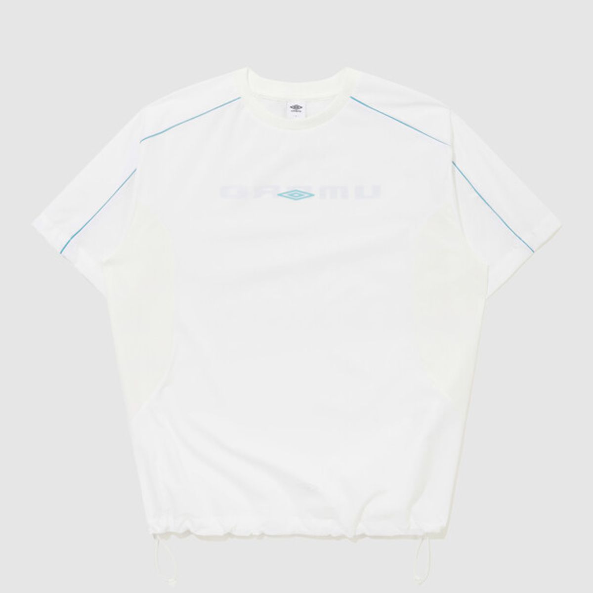 엄브로(UMBRO) 올라운드 스트레치 반팔 피스테 화이트 UR121SWT23