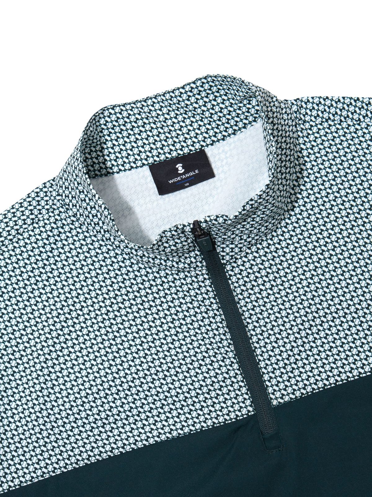 와이드앵글(WIDEANGLE) CO 와이디모노 쿼터집업 아노락 M_Dark Green
