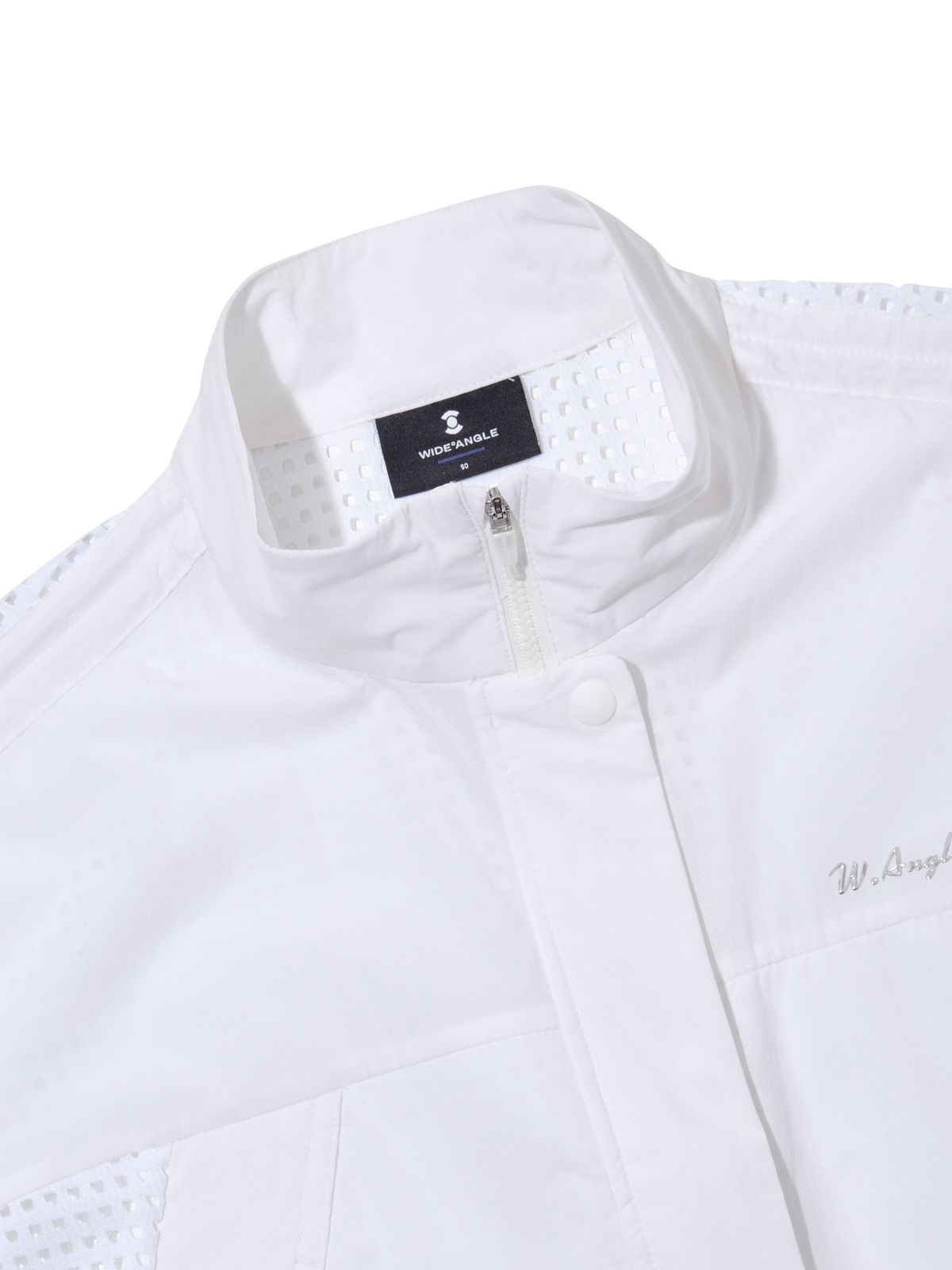와이드앵글(WIDEANGLE) TO 하이브리드 사각메쉬 베스트 L_White