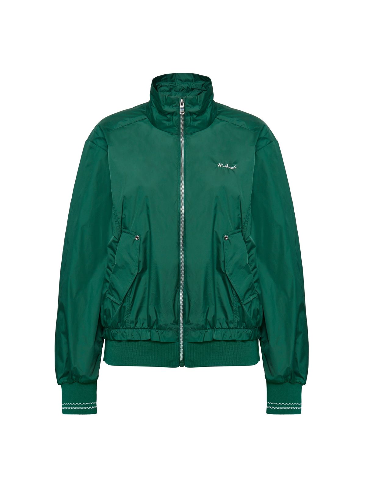 와이드앵글(WIDEANGLE) CO 아트웍 블루종 자켓 L_Green