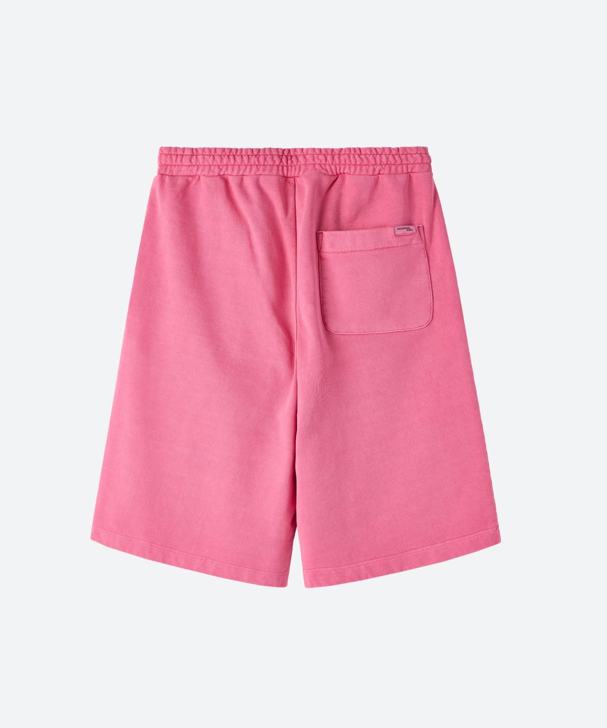 문선 아카이브(MOONSUN ARCHIVE) M.C UNISEX, Logo Pigment-Dyed Sweat Shorts / PINK