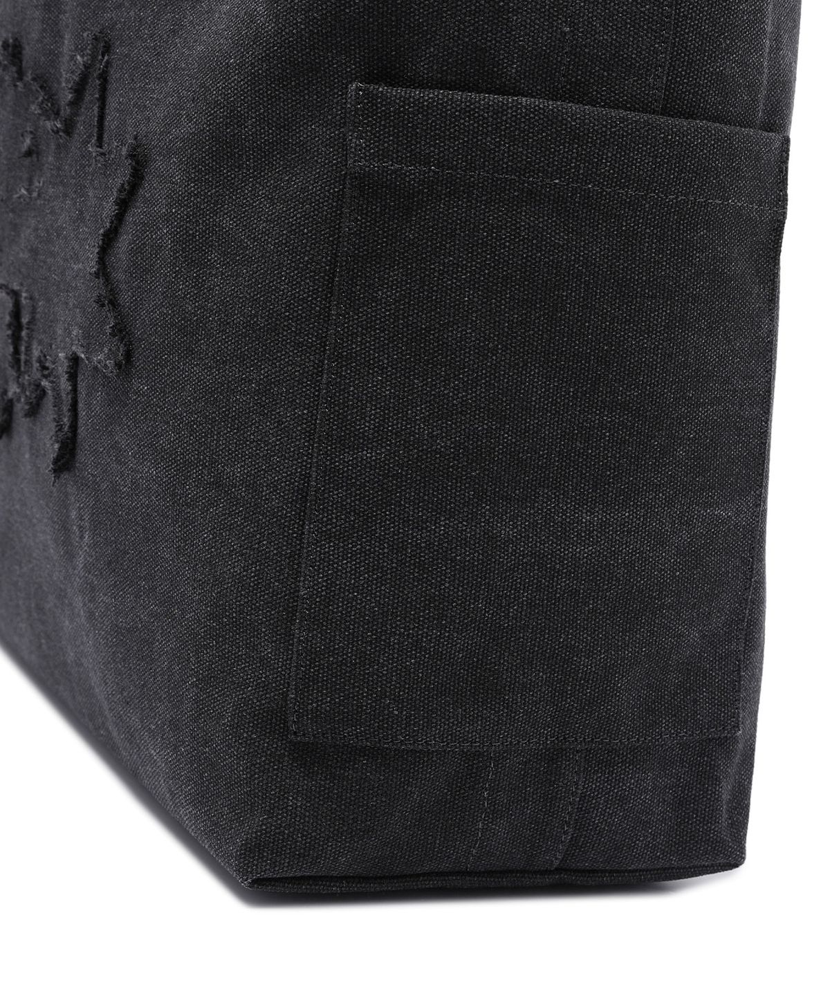 나이스고스트클럽(NICEGHOSTCLUB) 3STAR RAW EDGE 2WAY BIG BAG_CHARCOAL(NG2GSUAB44A)