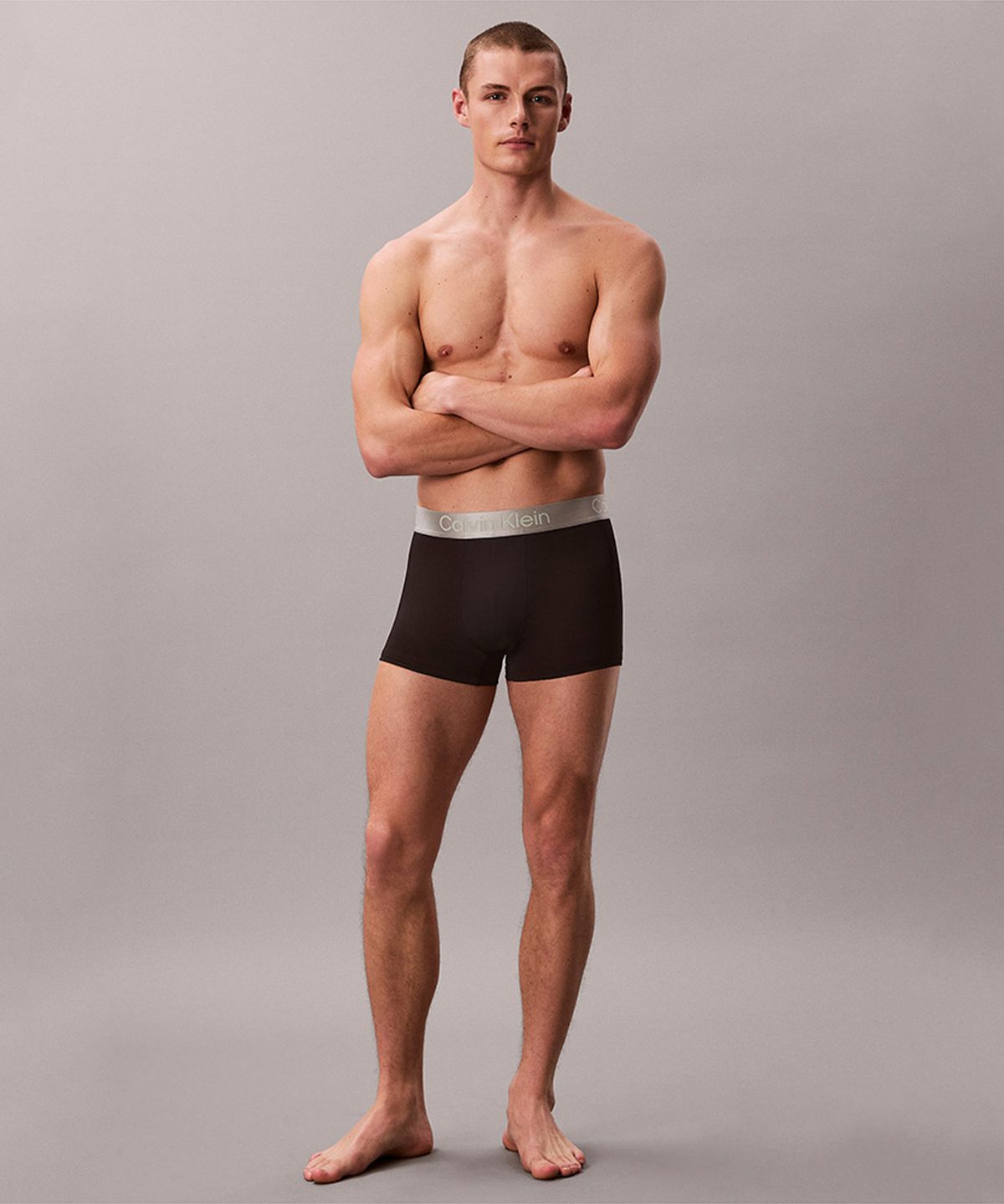 캘빈클라인 언더웨어(CALVIN KLEIN UNDERWEAR) 남성 브러시드 마이크로 져지 멀티 트렁크 3PK_NB42693W7
