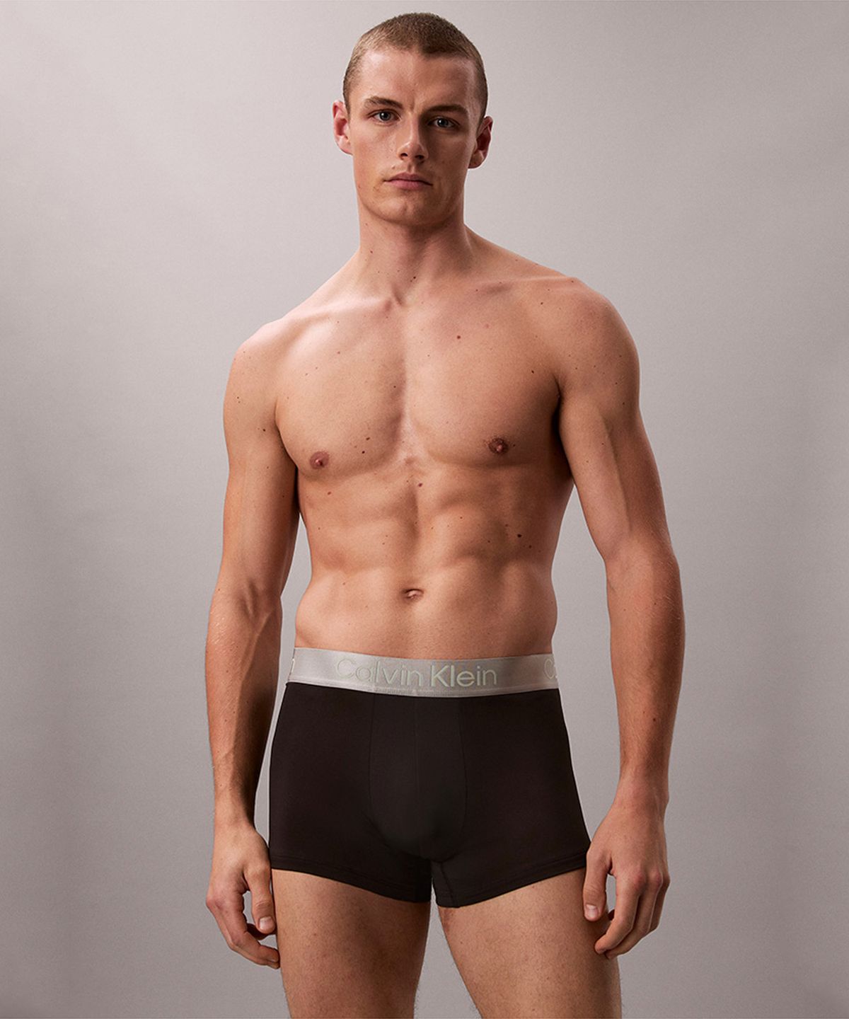 캘빈클라인 언더웨어(CALVIN KLEIN UNDERWEAR) 남성 브러시드 마이크로 져지 멀티 트렁크 3PK_NB42693W7