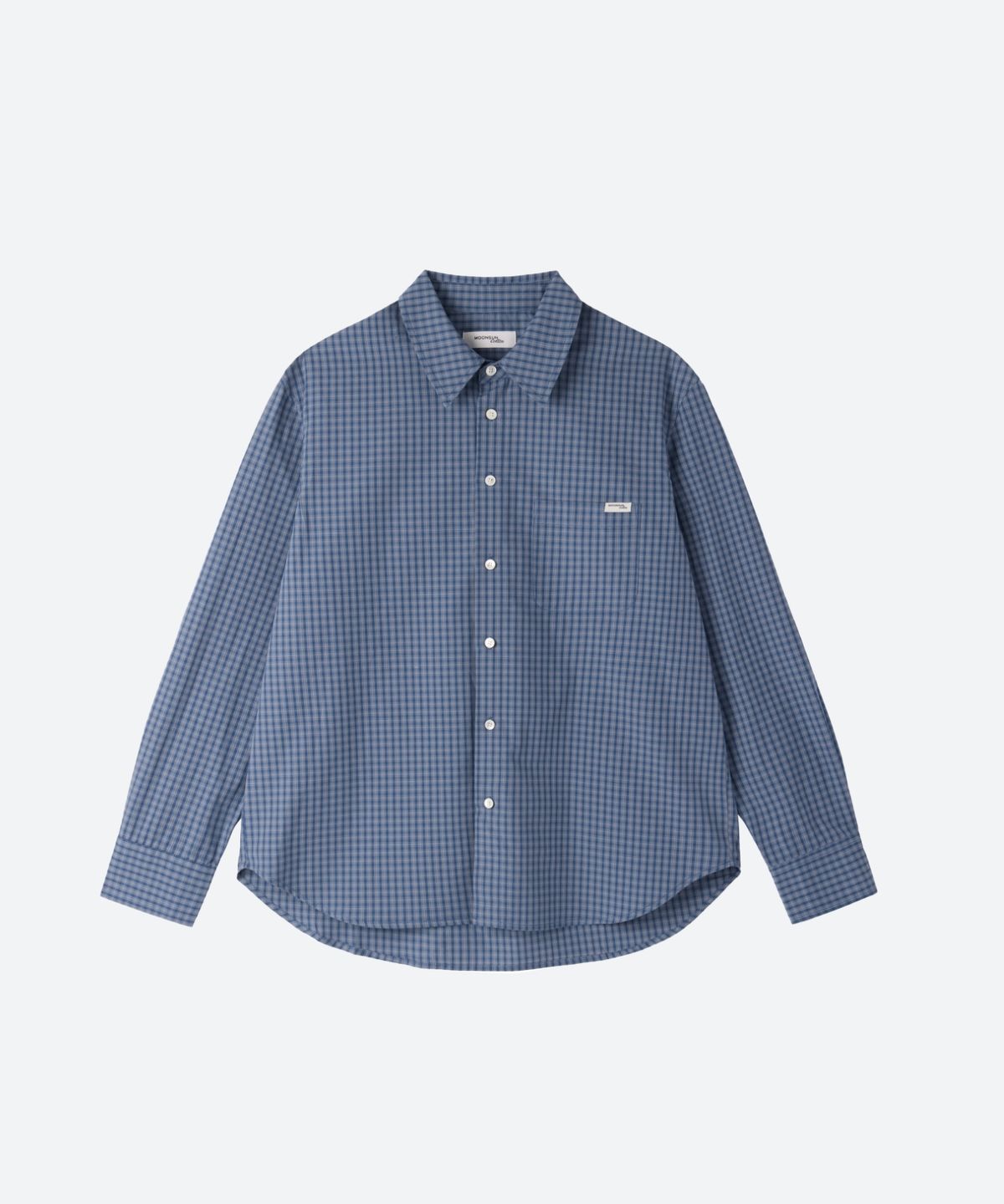 문선 아카이브(MOONSUN ARCHIVE) M.C UNISEX, Classic Check Shirt / BLUE