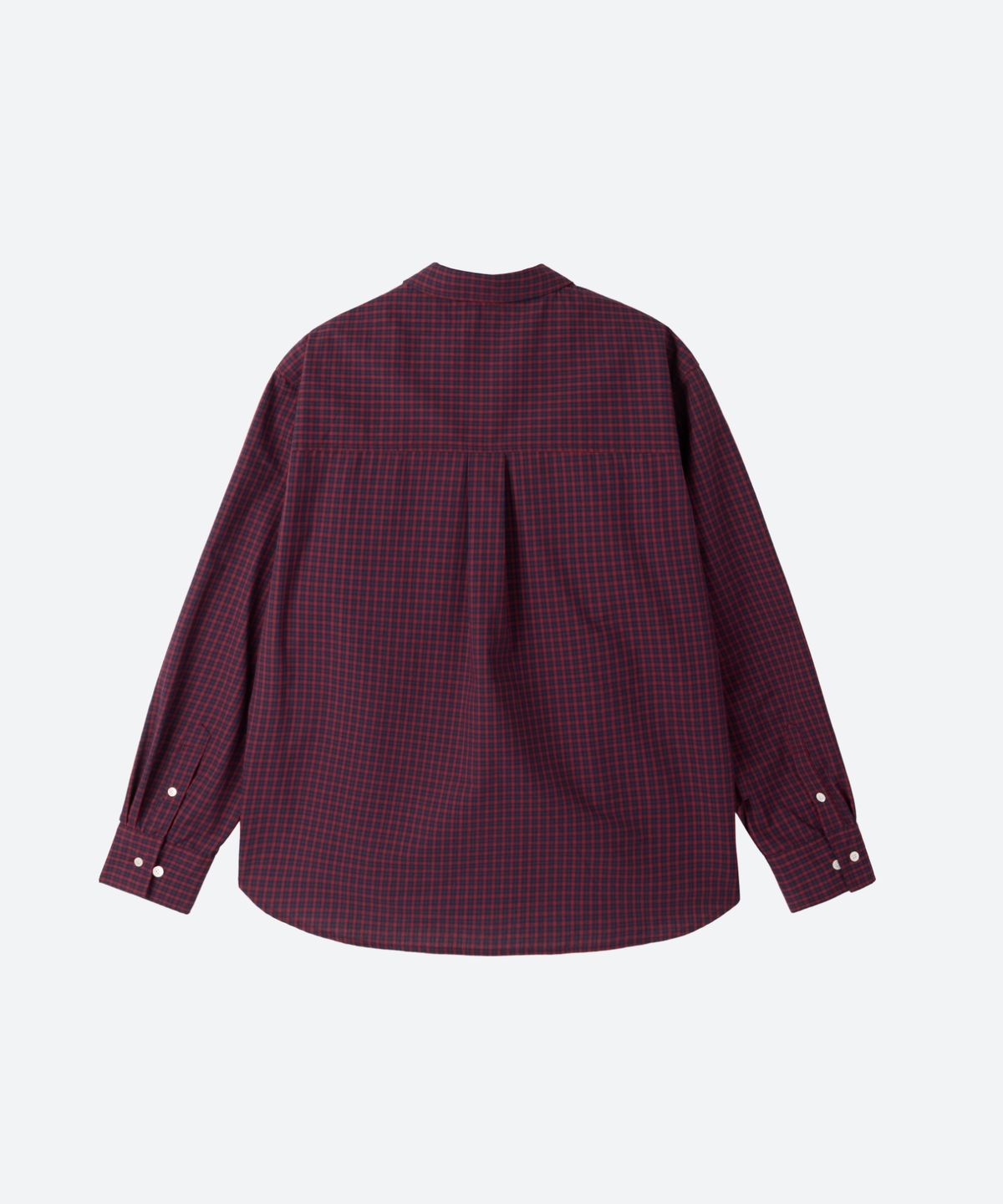 문선 아카이브(MOONSUN ARCHIVE) M.C UNISEX, Classic Check Shirt / RED