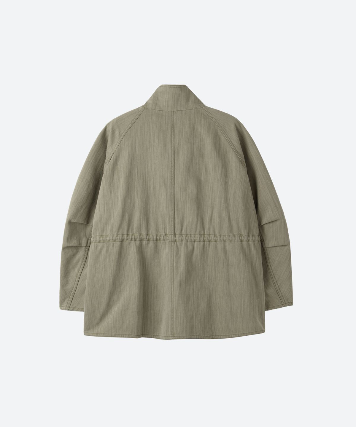 문선 아카이브(MOONSUN ARCHIVE) UNISEX, Oversized Bold Stud Detail Field Jacket / BEIGE