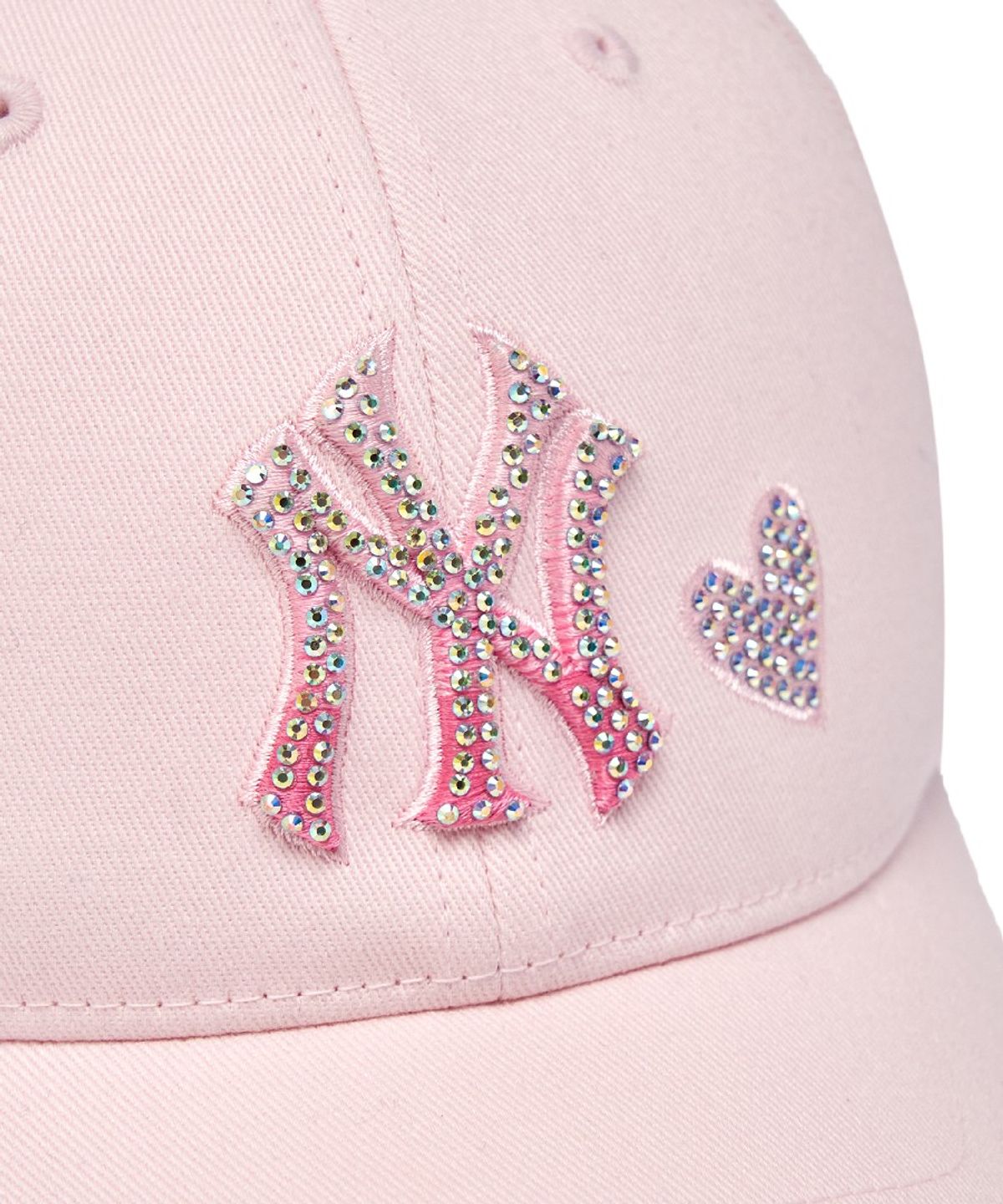 엠엘비 키즈(MLB KIDS) 베이직 스톤캡 NY (Ptn.Pink)