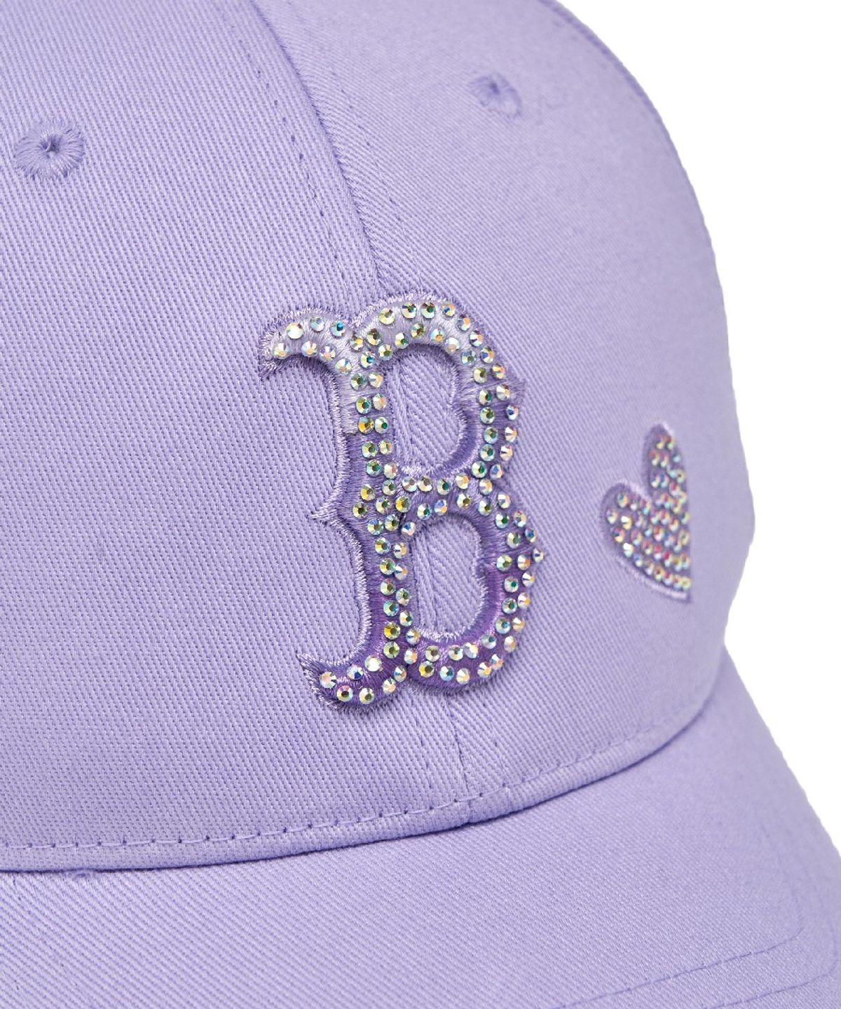 엠엘비 키즈(MLB KIDS) 베이직 스톤캡 BOS (L.Lavender)