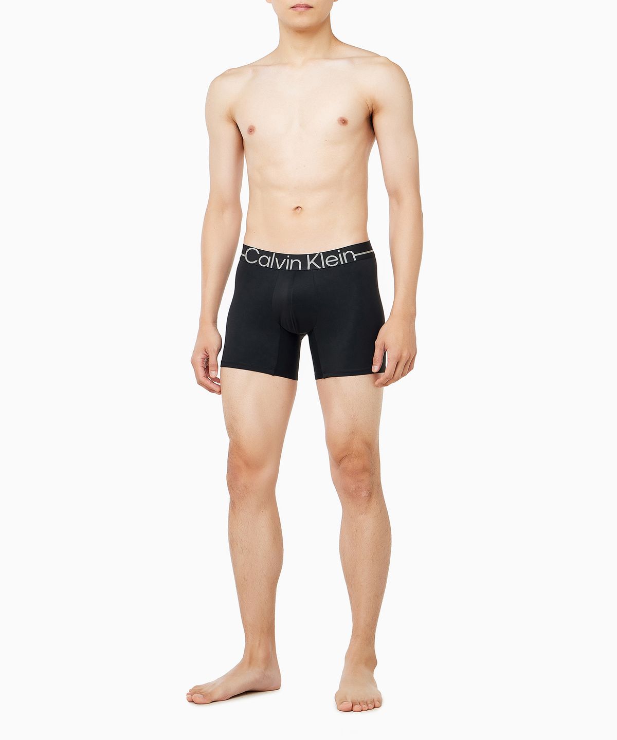 캘빈클라인 언더웨어(CALVIN KLEIN UNDERWEAR) 남성 뉴 사인 로고 박서 브리프_NB4542UB1