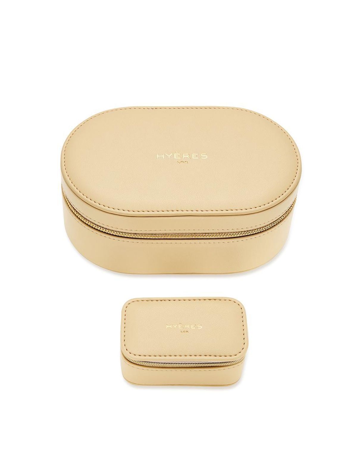이에르로르(HYERES LOR) 트래블 주얼리 파우치 SET_베이지 HL0P53027BIXXX