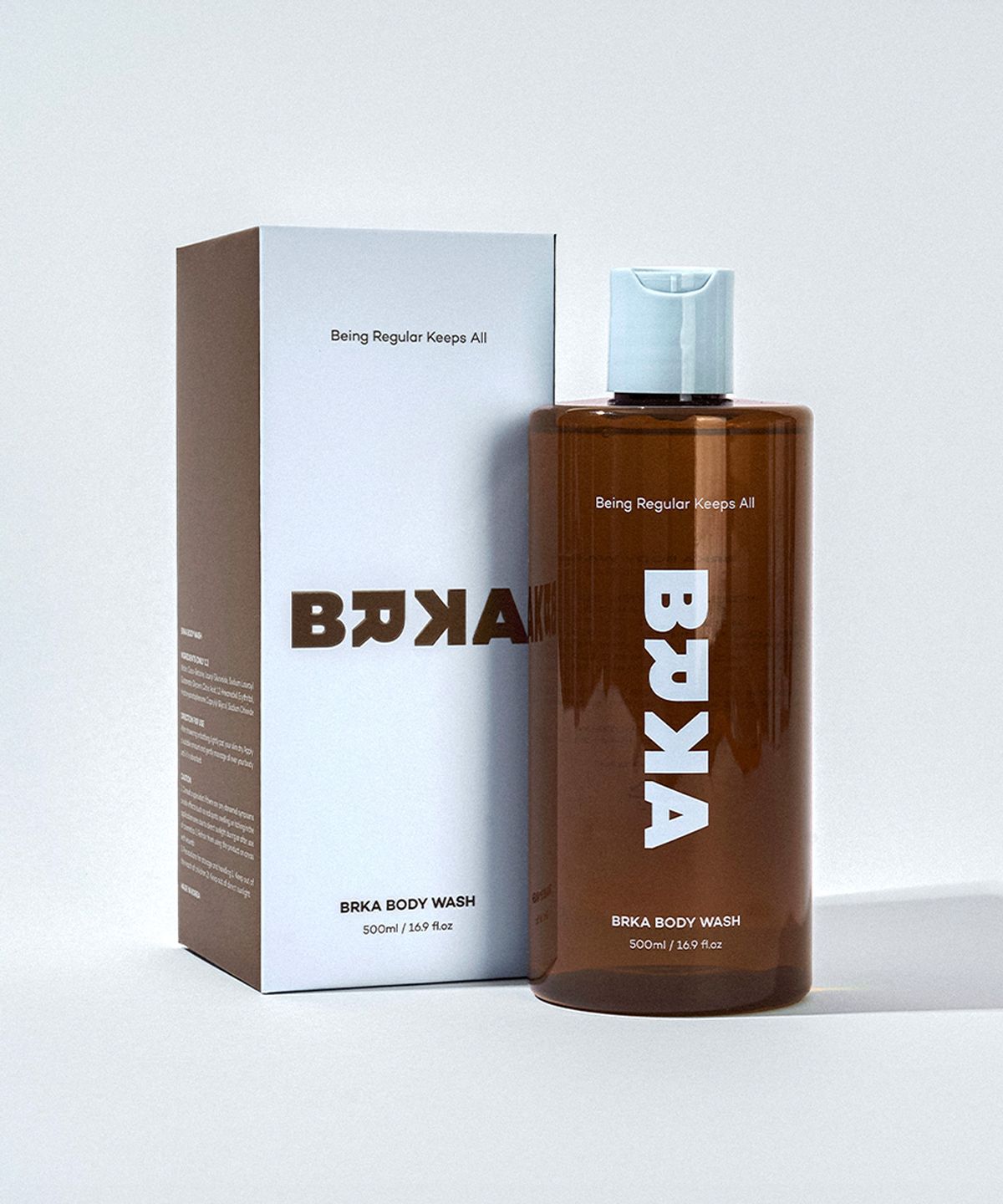 브르카(BRKA) 무향 바디워시 500ml 임산부 약산성 등드름 비건