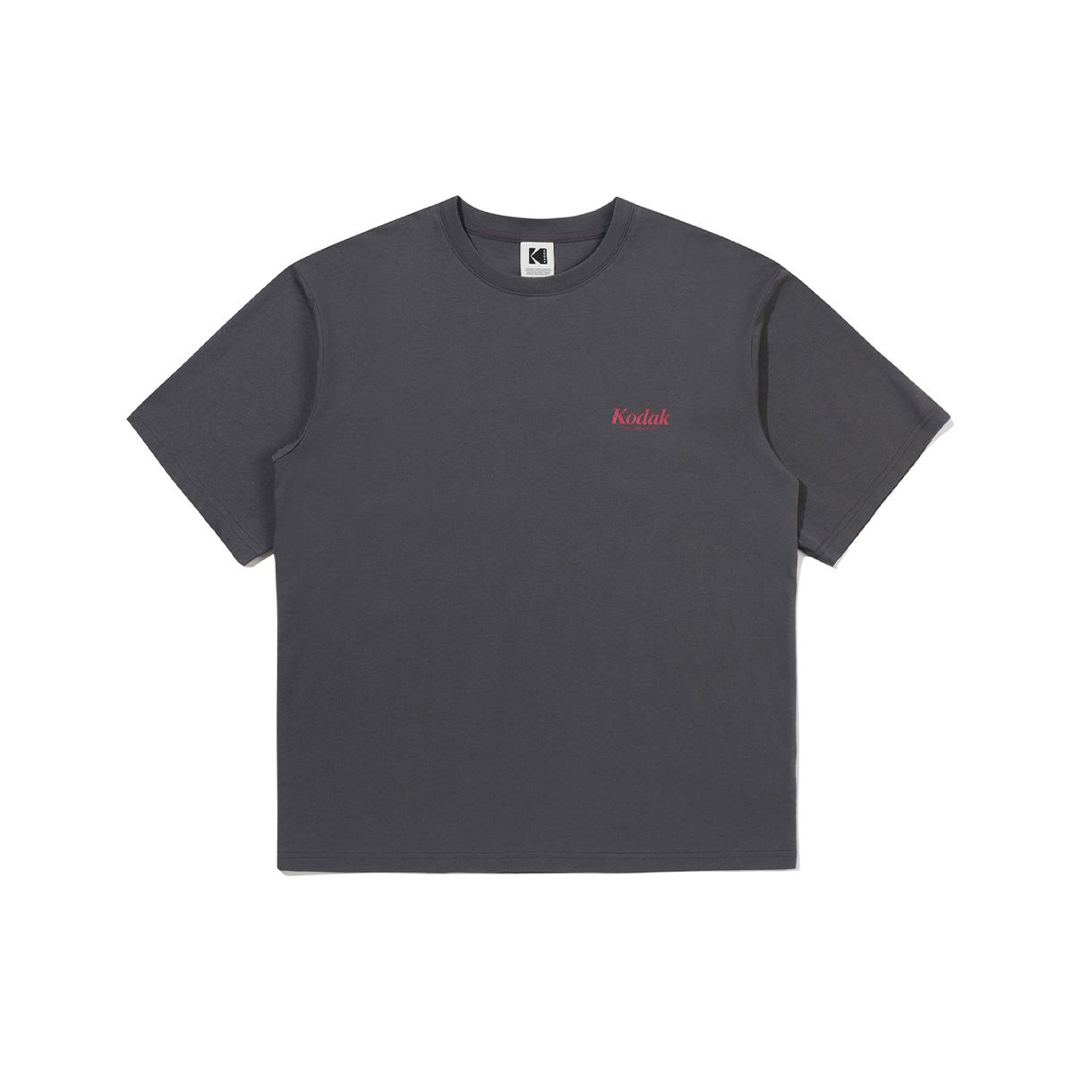 코닥(KODAK) 씨너리 그래픽 반팔 티셔츠 CHARCOAL