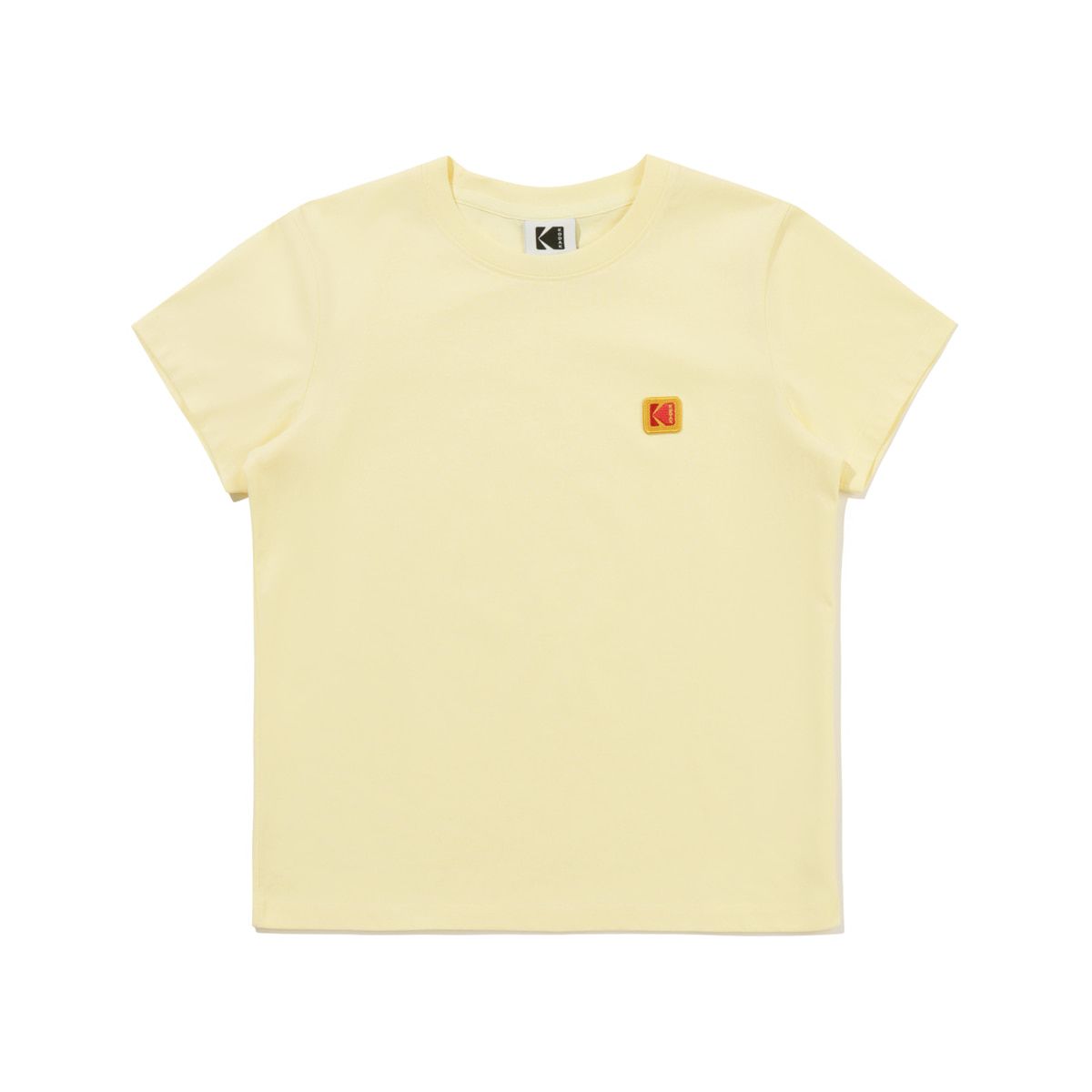 코닥(KODAK) 에센셜 아스킨 반팔 티셔츠 우먼 YELLOW