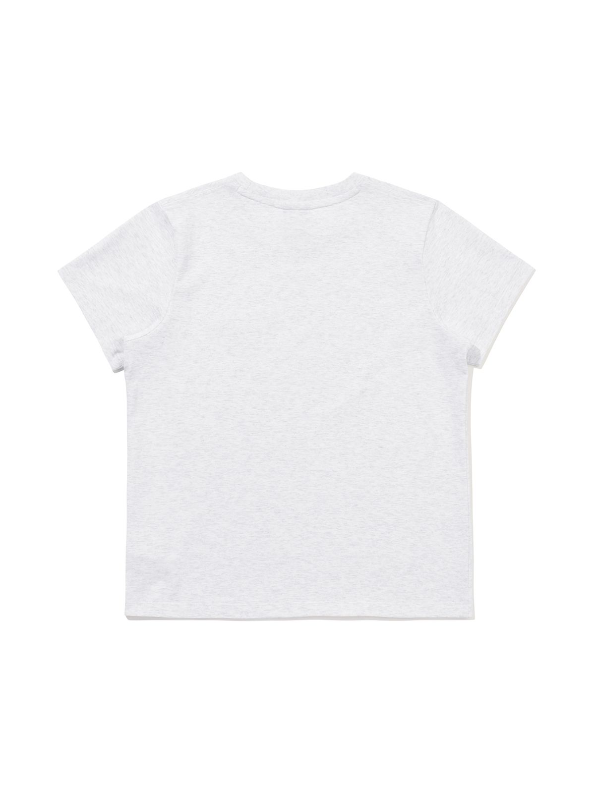 코닥(KODAK) 에센셜 아스킨 반팔 티셔츠 우먼 WHITE MELANGE