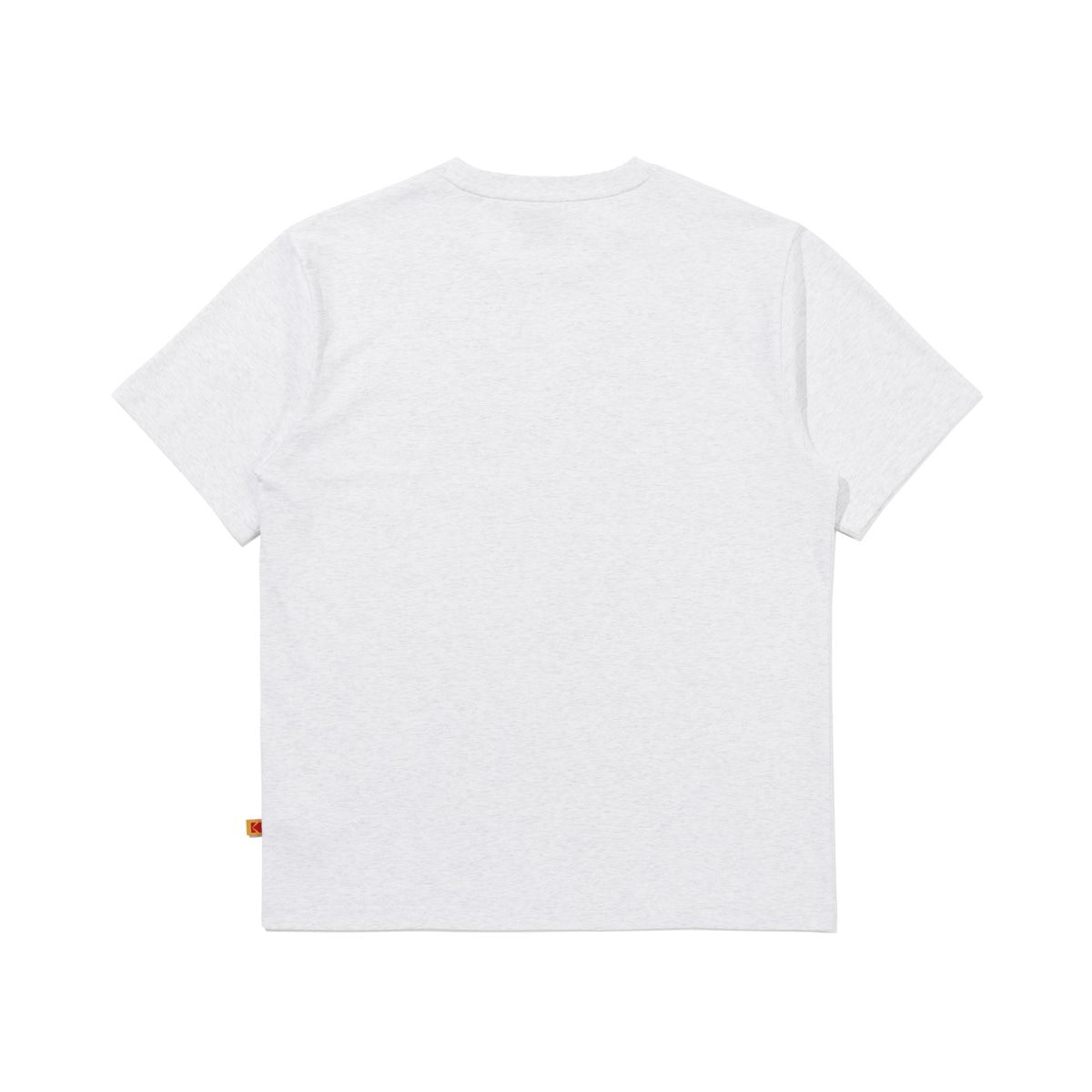 코닥(KODAK) 에센셜 빅로고 아스킨 반팔 티셔츠 WHITE MELANGE