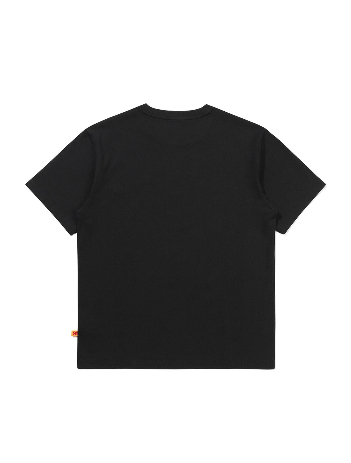 코닥(KODAK) 에센셜 빅로고 아스킨 반팔 티셔츠 BLACK