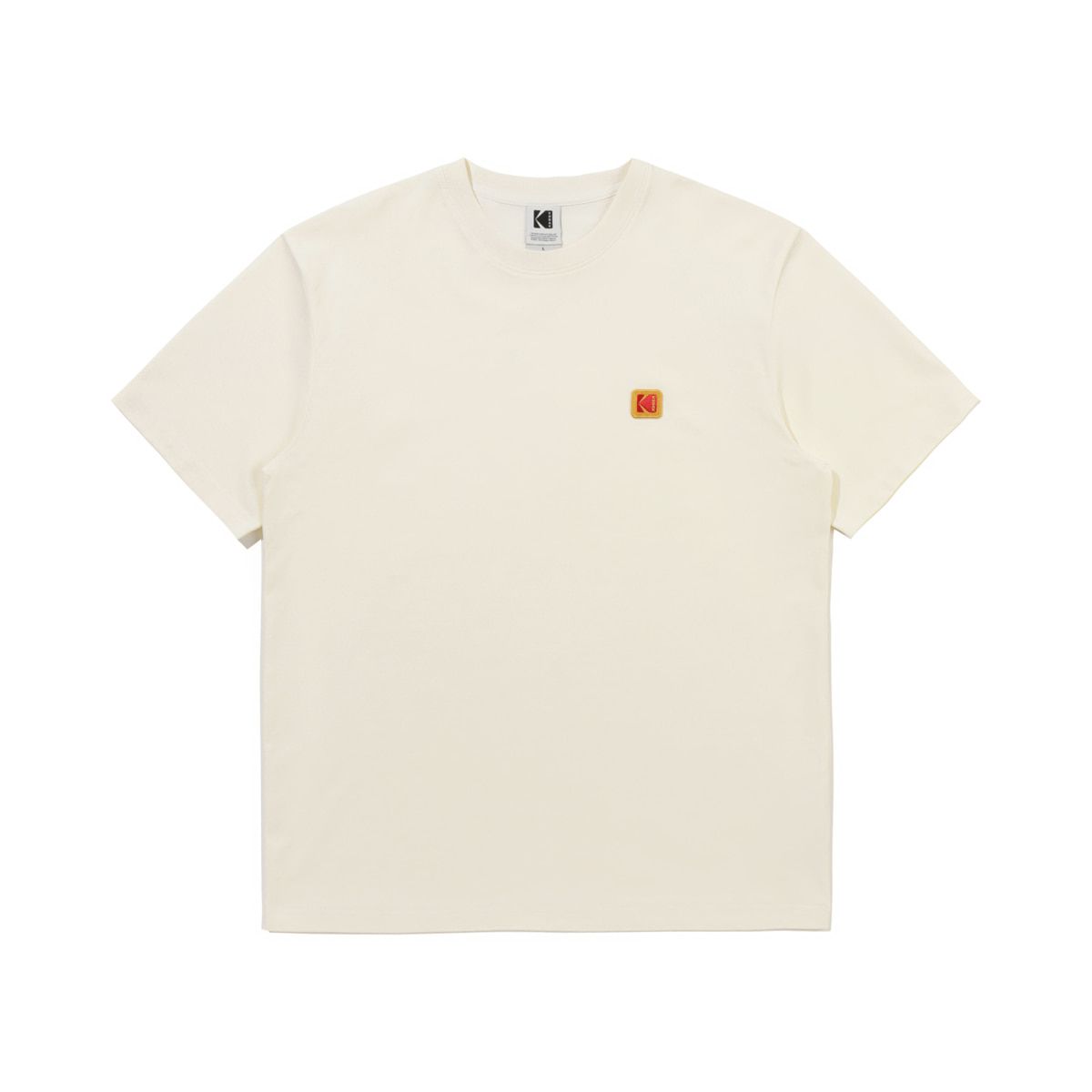 코닥(KODAK) 에센셜 아스킨 반팔 티셔츠 IVORY