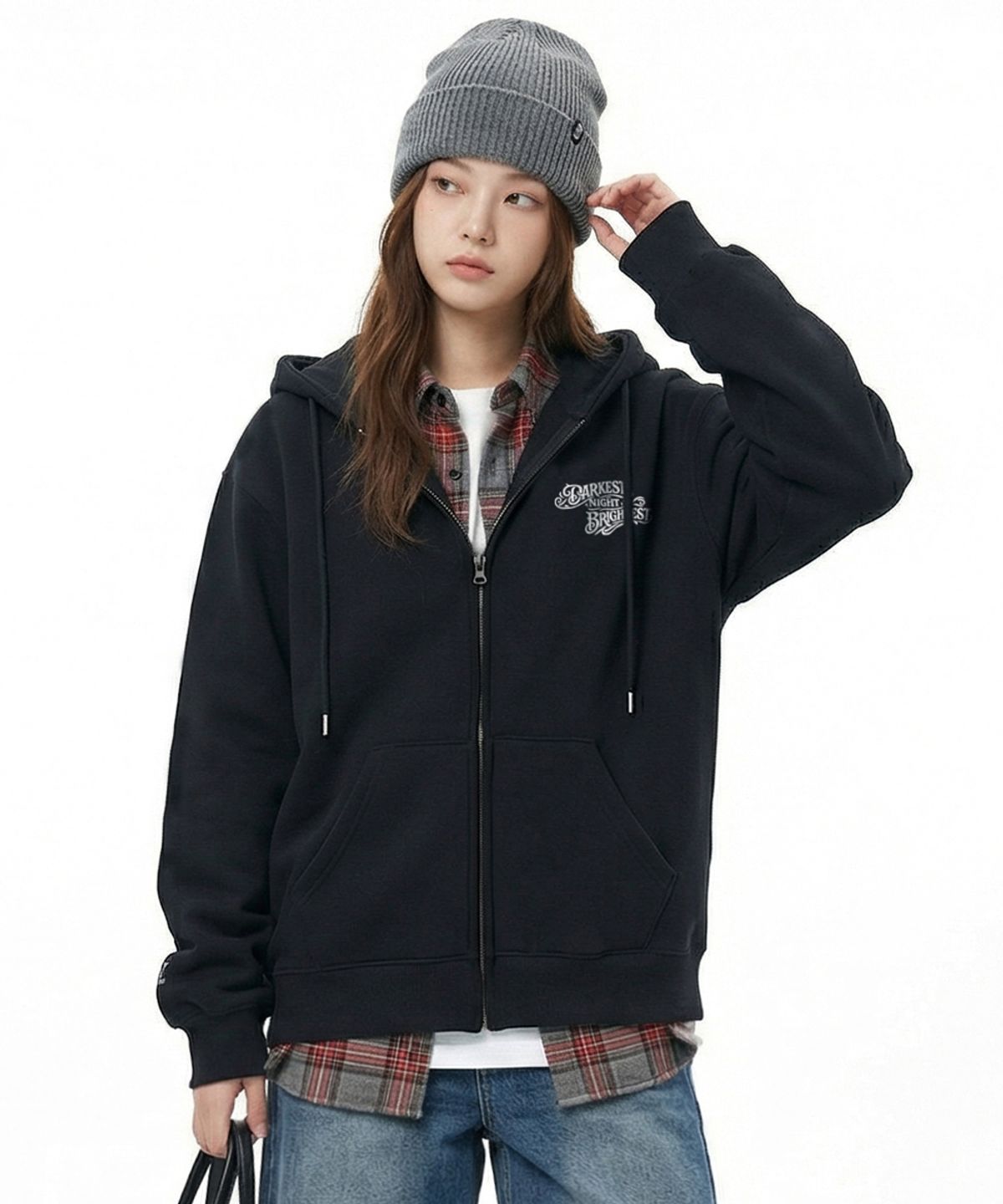 아티스트웨어(ARTISTWEAR) [ATW] 리바이벌 후드집업- 2COLOR