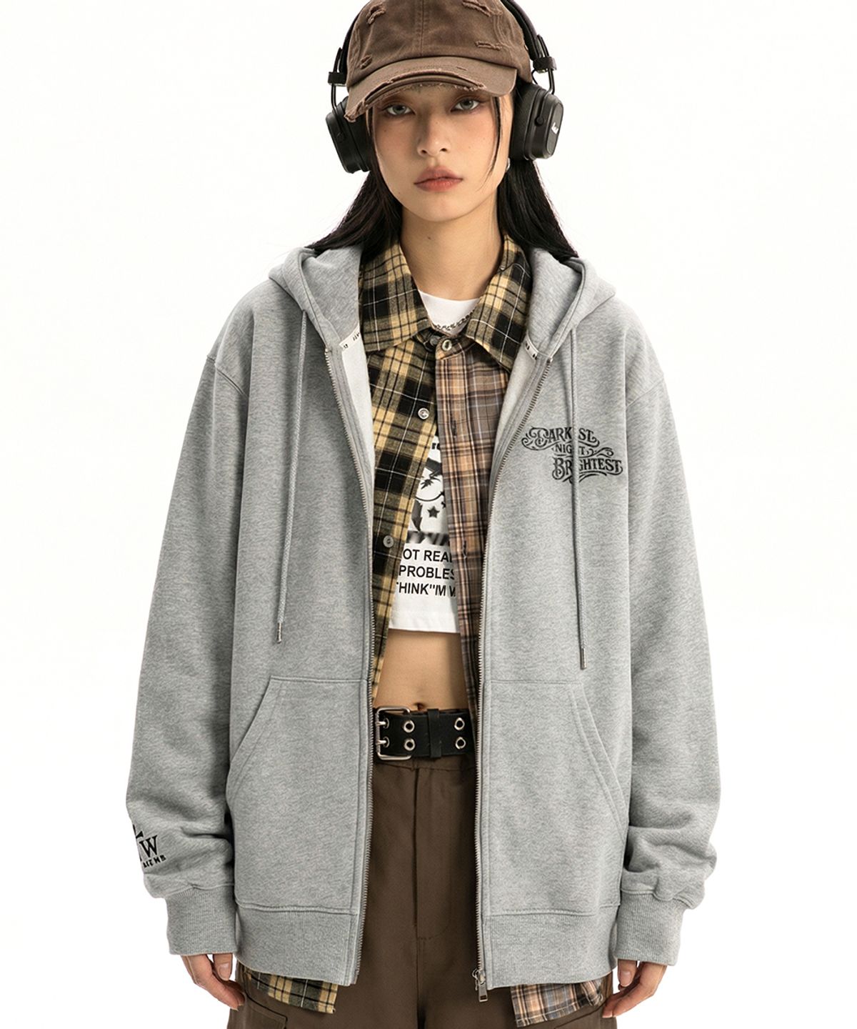 아티스트웨어(ARTISTWEAR) [ATW] 리바이벌 후드집업- 2COLOR