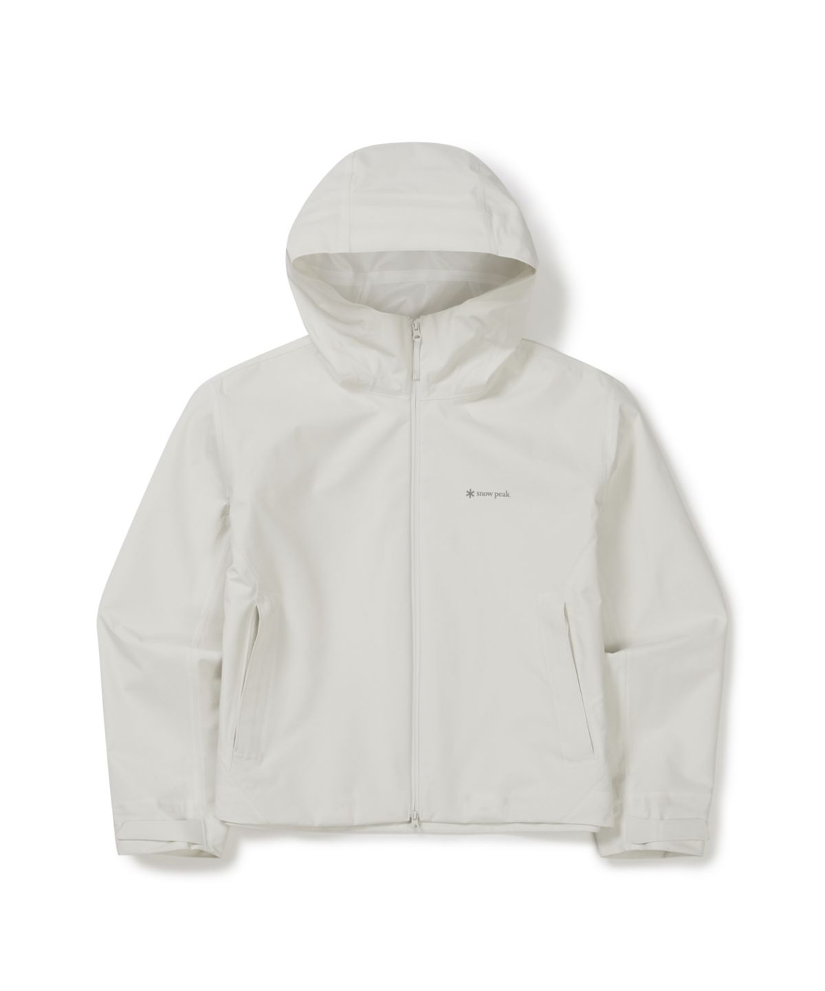 스노우피크 어패럴(SNOWPEAK APPAREL) 드라이피크 경량 3L 여성 방수 자켓 (S26ZWPJK07) Ivory