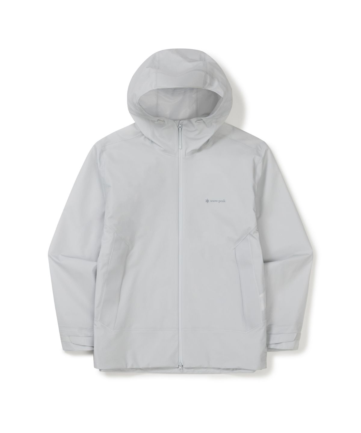 스노우피크 어패럴(SNOWPEAK APPAREL) 드라이피크 경량 3L 방수 자켓 (S26ZMPJK06) Ice Gray