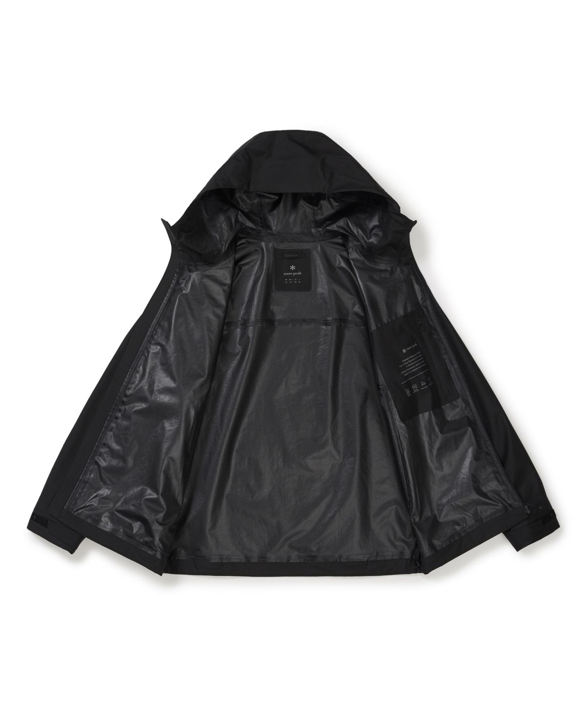 스노우피크 어패럴(SNOWPEAK APPAREL) 드라이피크 경량 3L 방수 자켓 (S26ZMPJK06) Black
