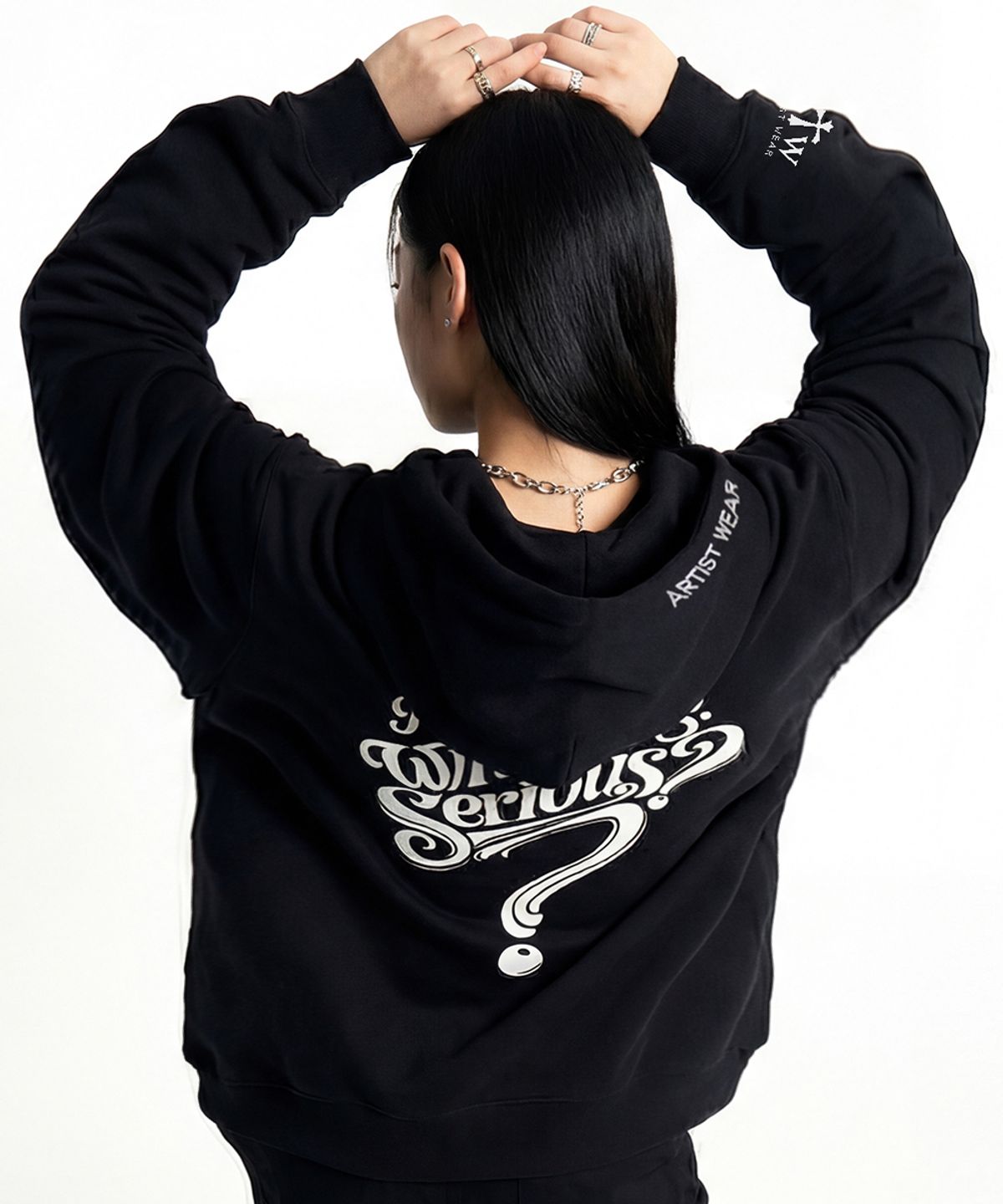 아티스트웨어(ARTISTWEAR) [ATW] 시리어스 후드집업- 2COLOR