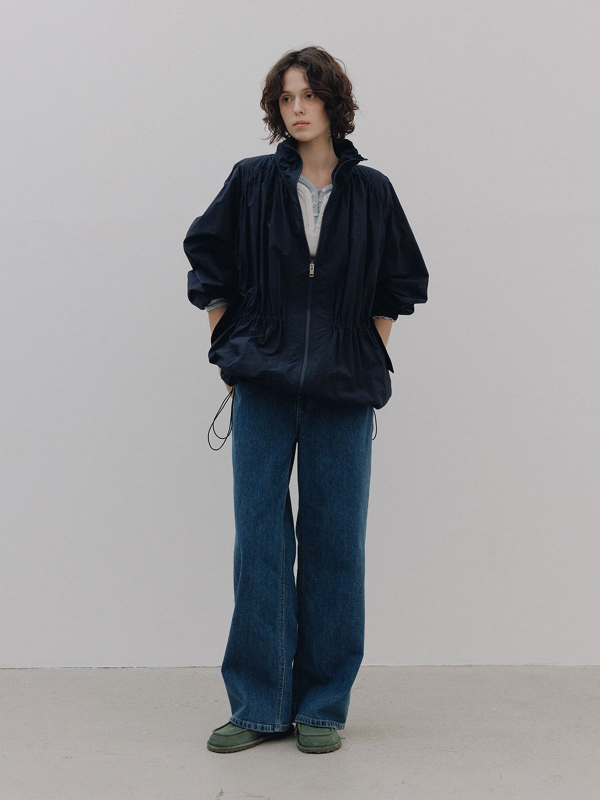 헌치(HUNCH) Airy Volume Anorak