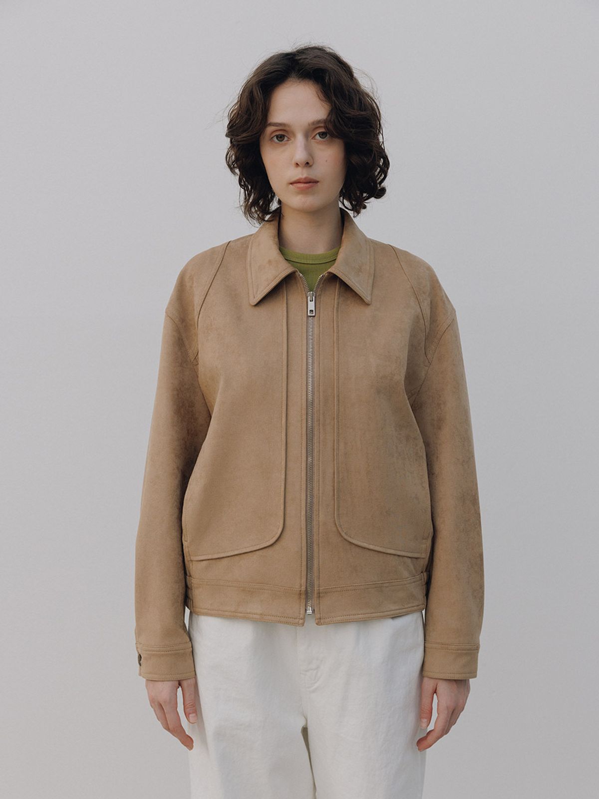 헌치(HUNCH) Suede Blouson
