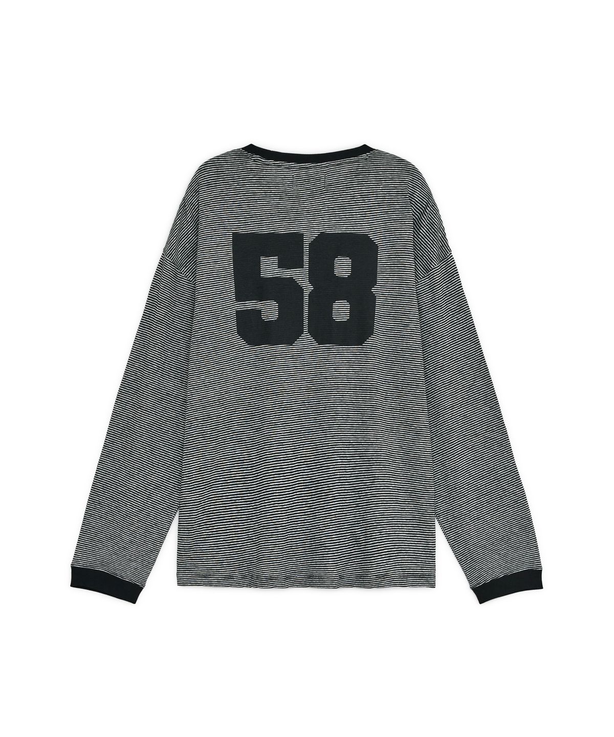 썬번프로젝트(SUNBURNPROJECT) 58 EASY LONG SLEEVE TOP, BLACK